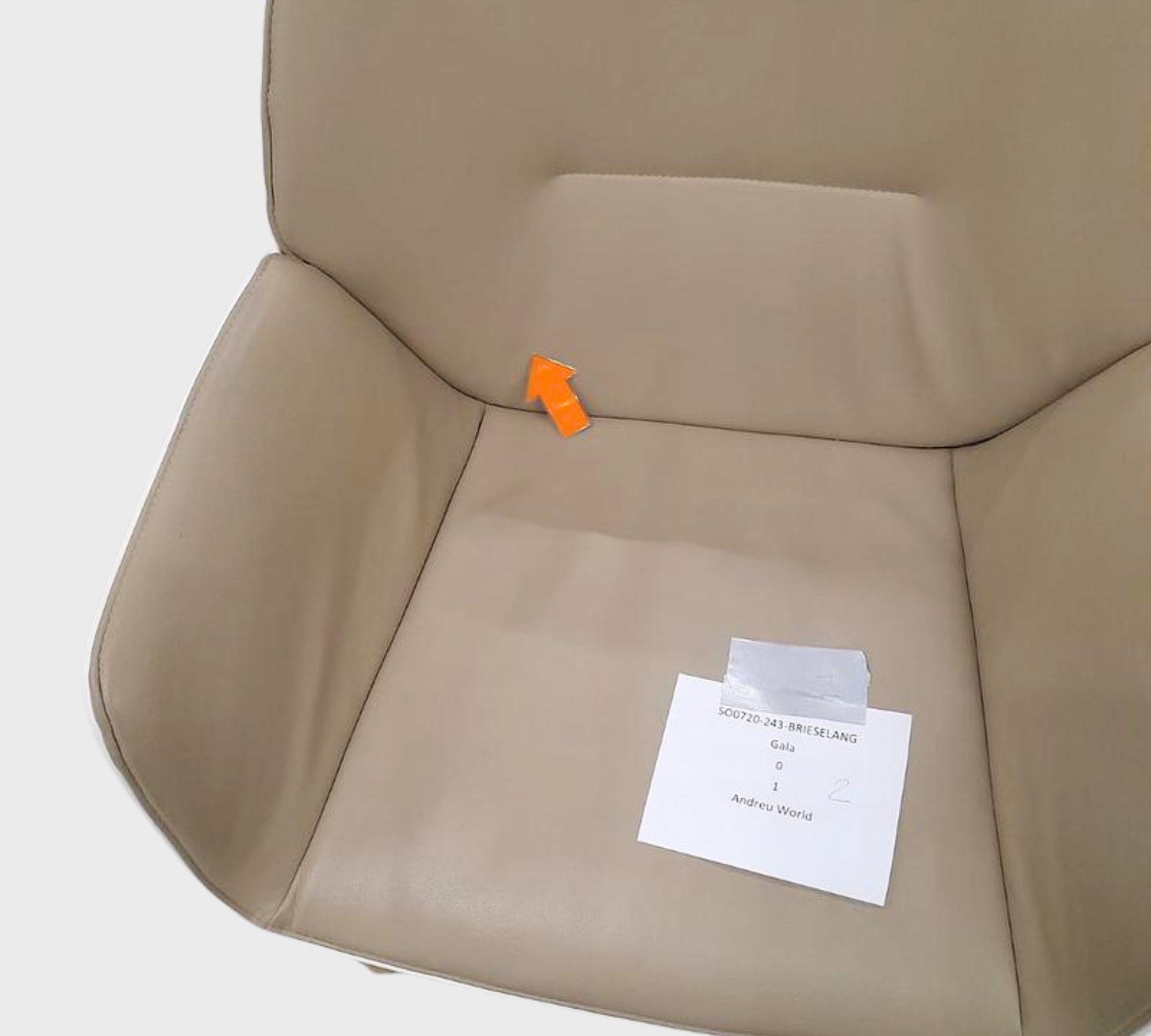 Gala SO0720 Armlehnstuhl Stoff Kunststoff Taupe
