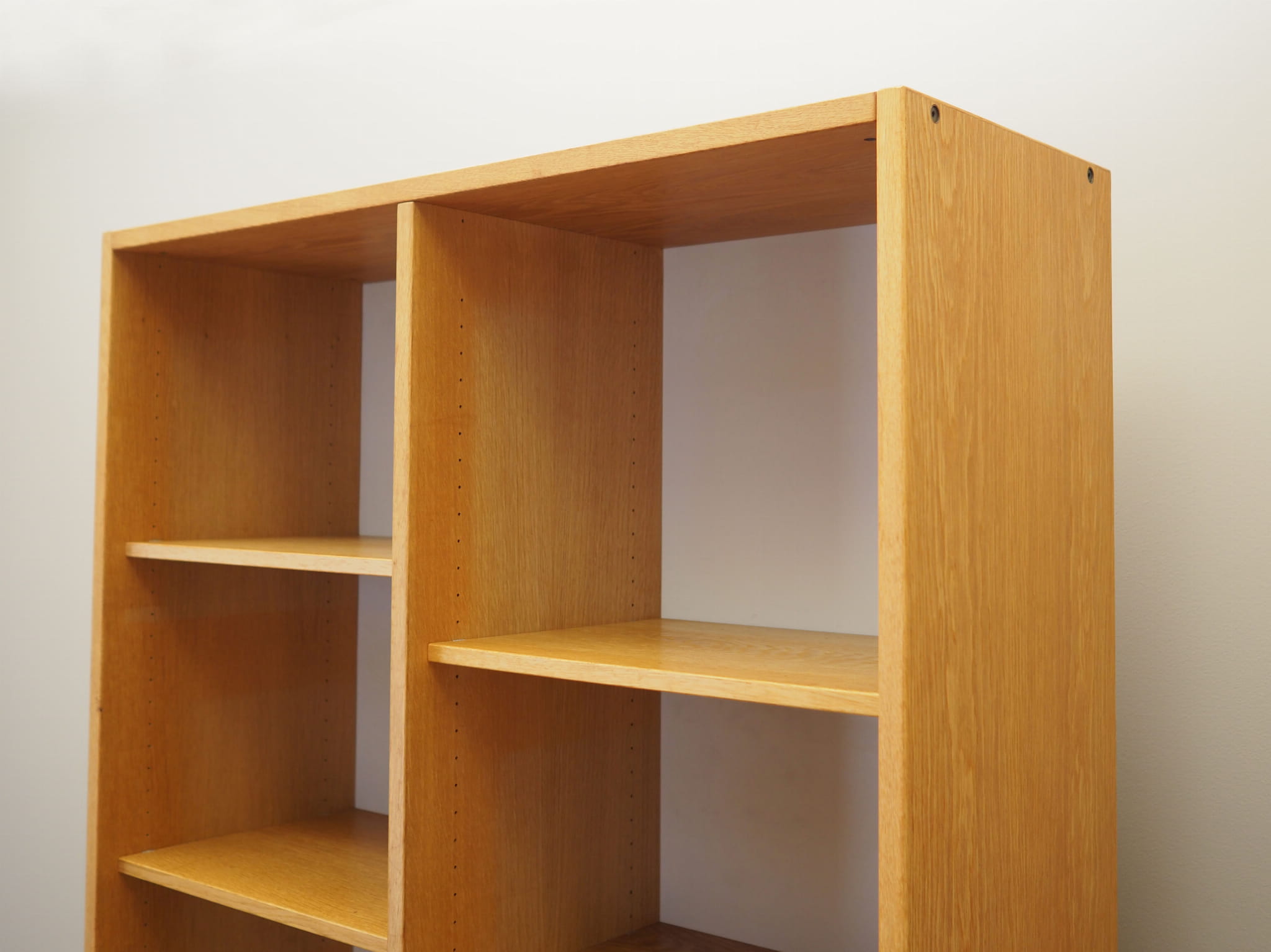 Libreria vintage frassino marrone anni '70