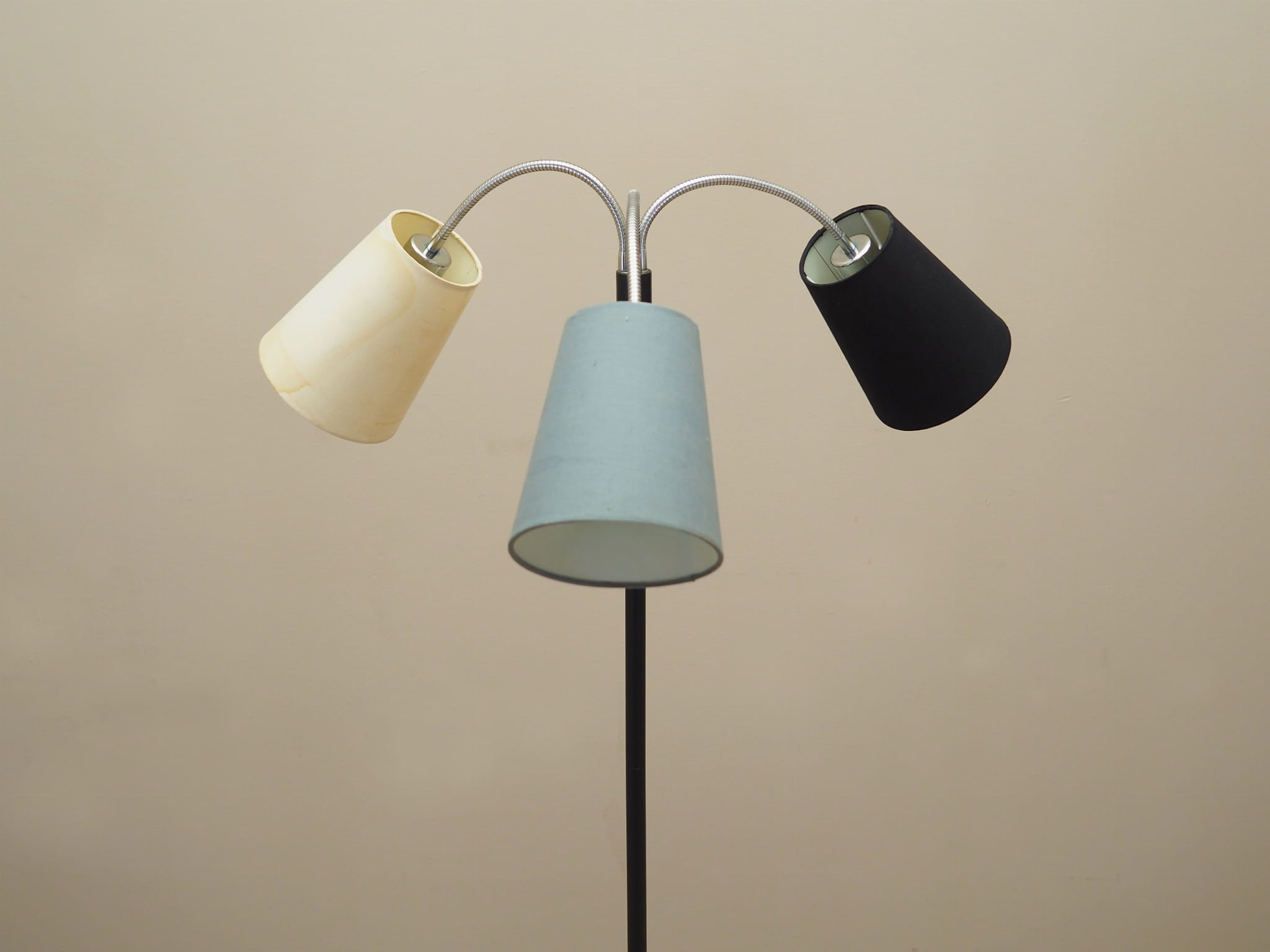 Floor lamp Metal Textile Multicolor 1970s