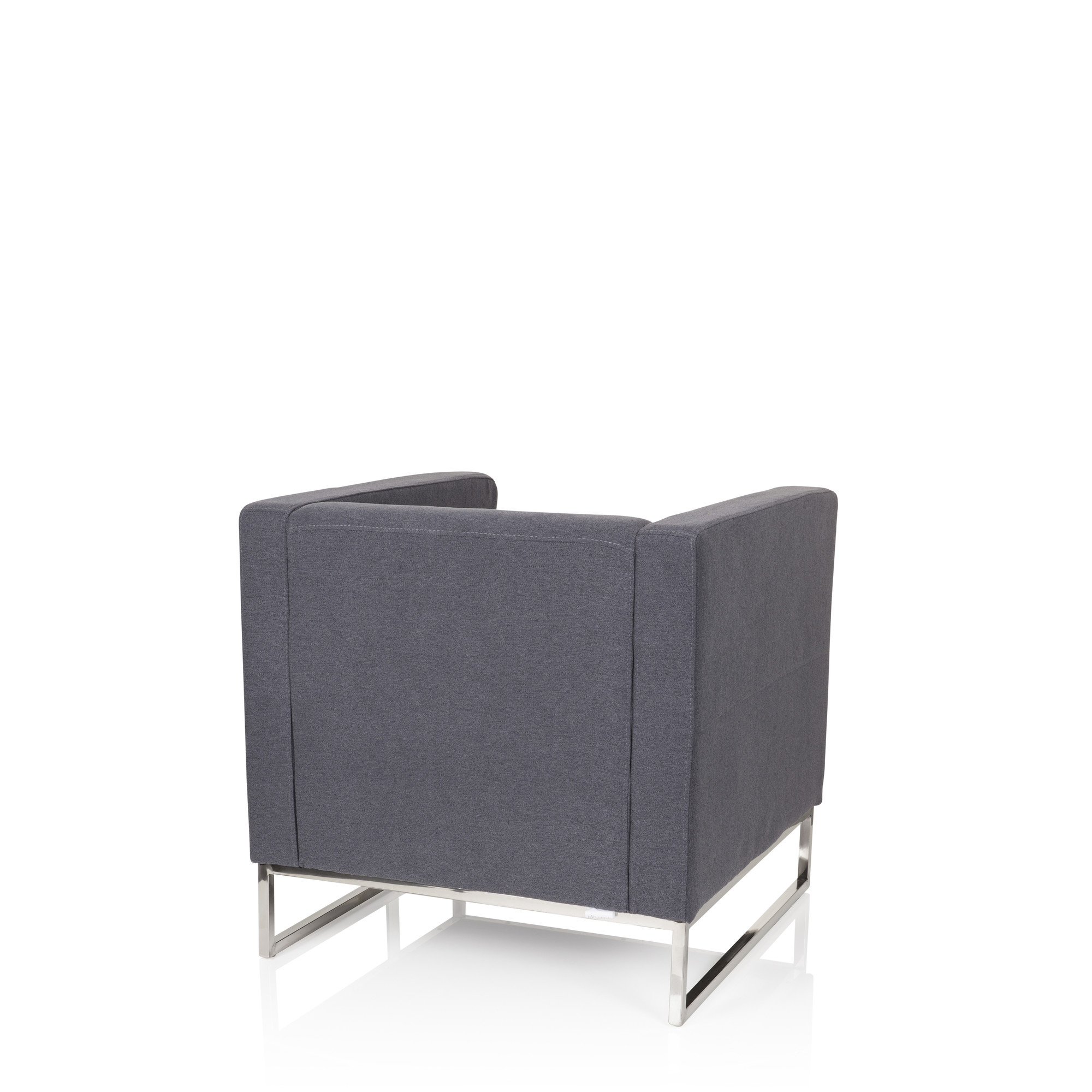 BARBADOS Sessel Stoff Grau