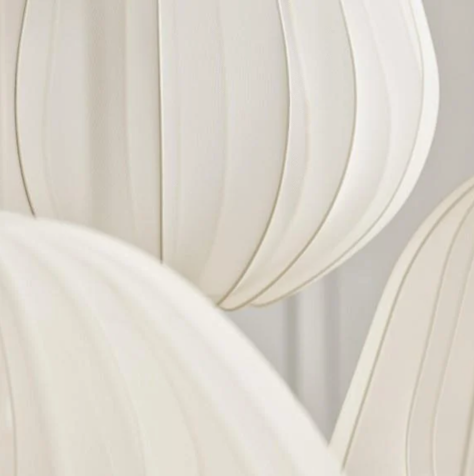 Balloon Pendelleuchte Textil Transparent