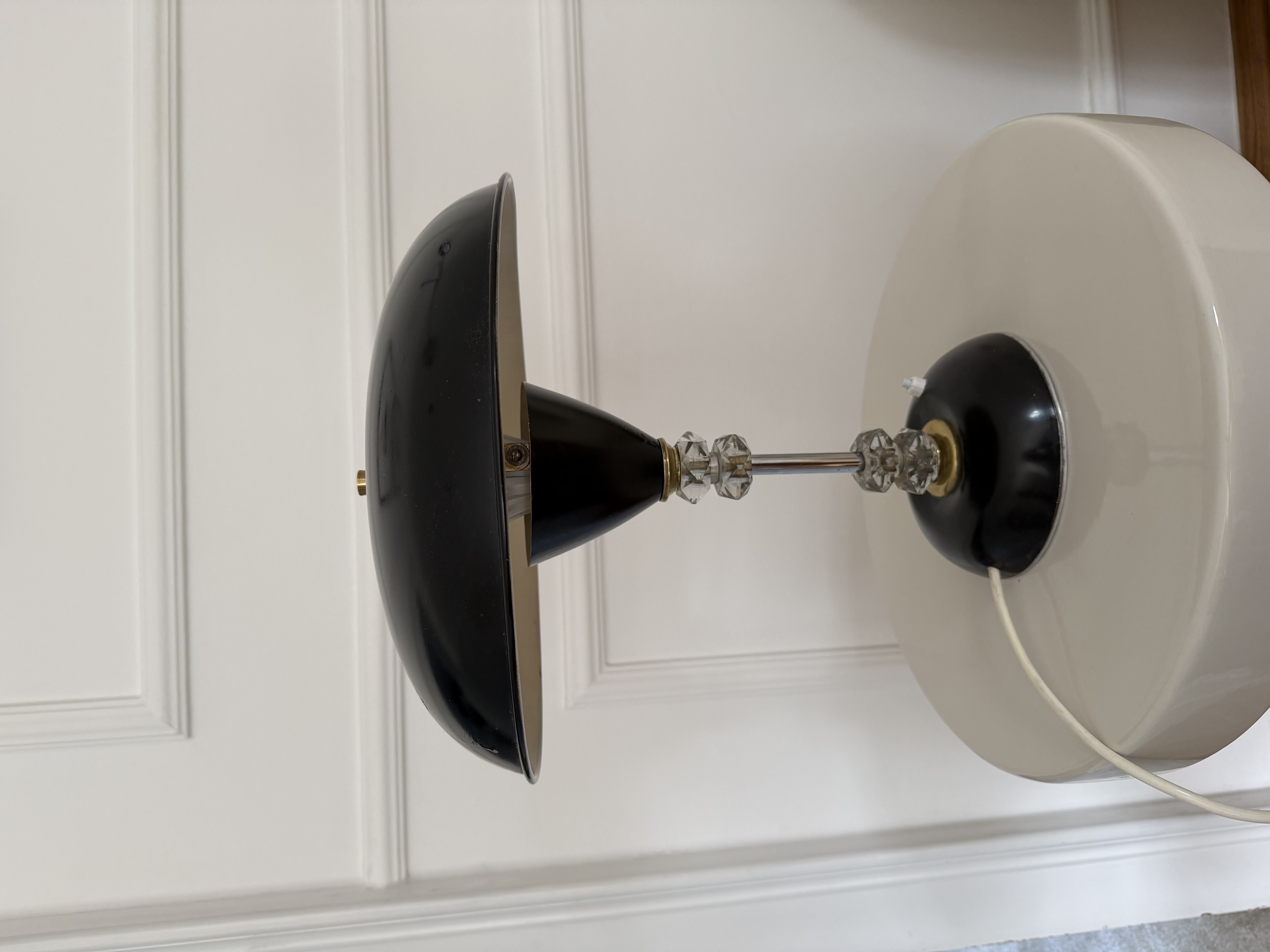 Table lamp Metal Black 1970s