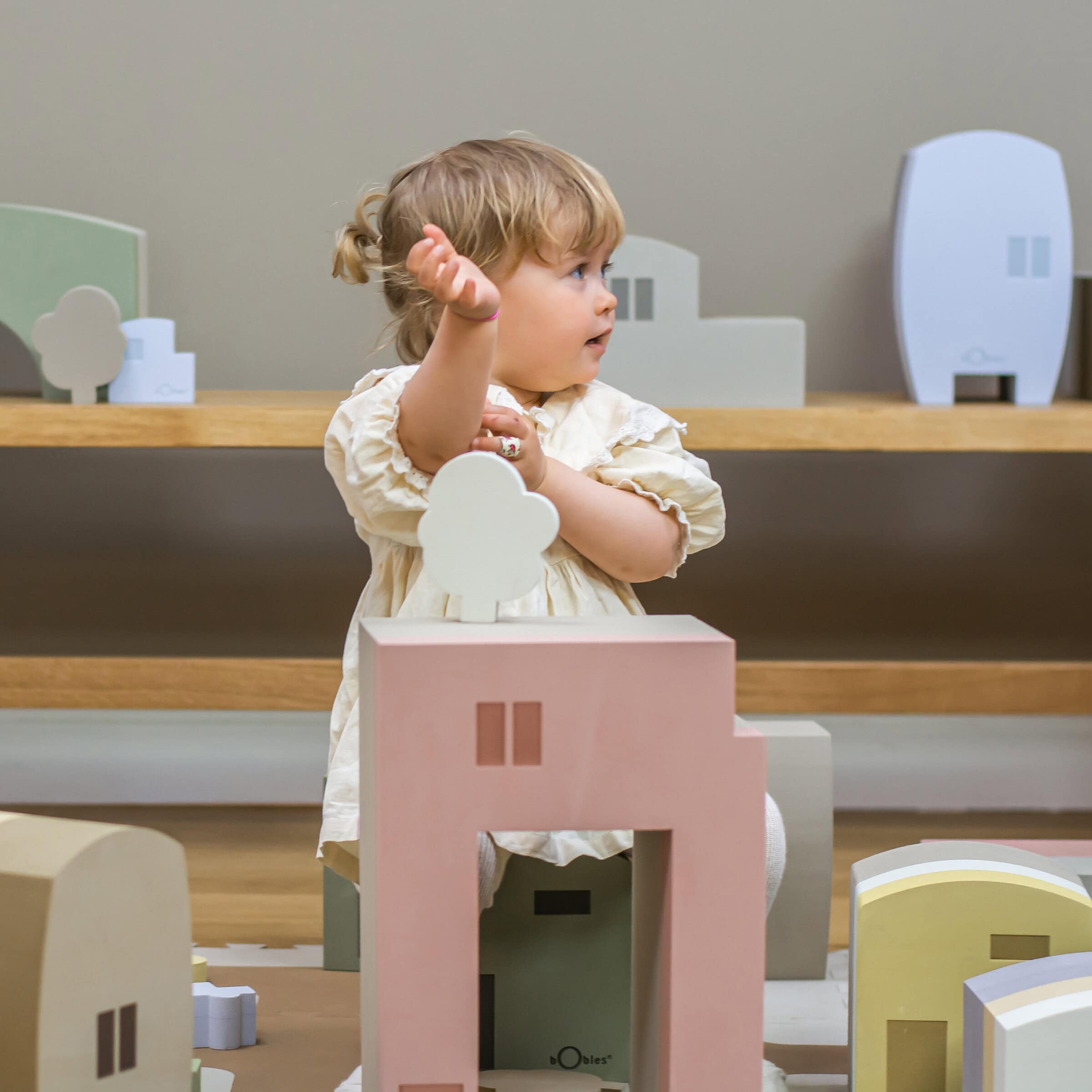 Copenhagen Town City Tower Stool