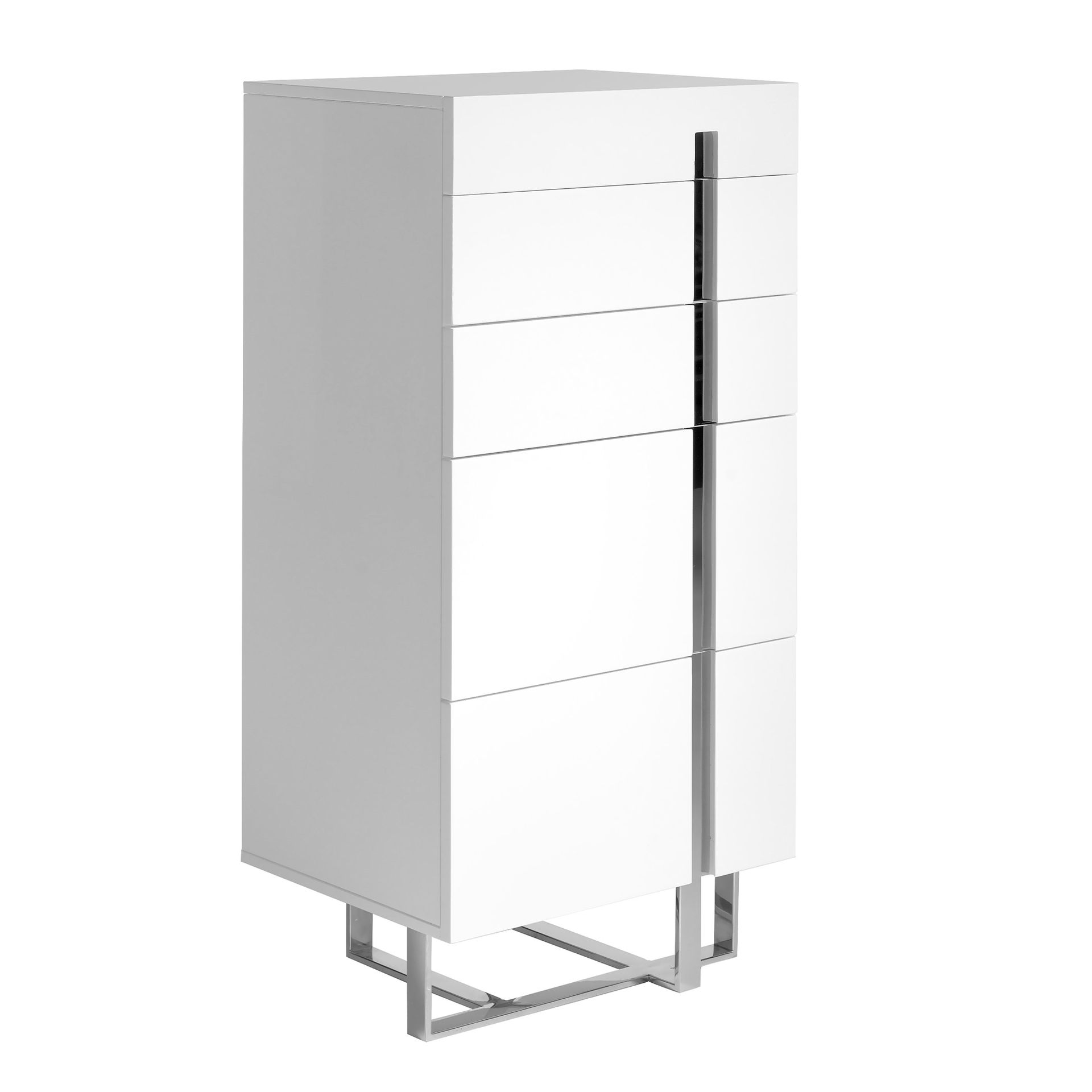 7018 Chiffonier in acciaio cromato