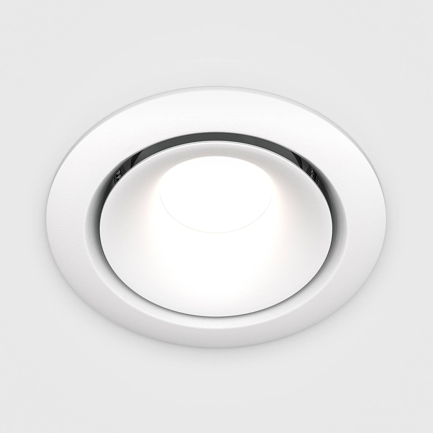 Yin Einbauleuchte Aluminium Weiß