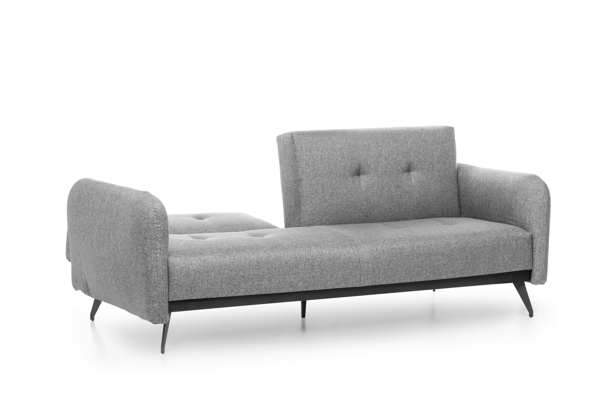 Ron Sofabed Schlafsofa 3-Sitzer Grau