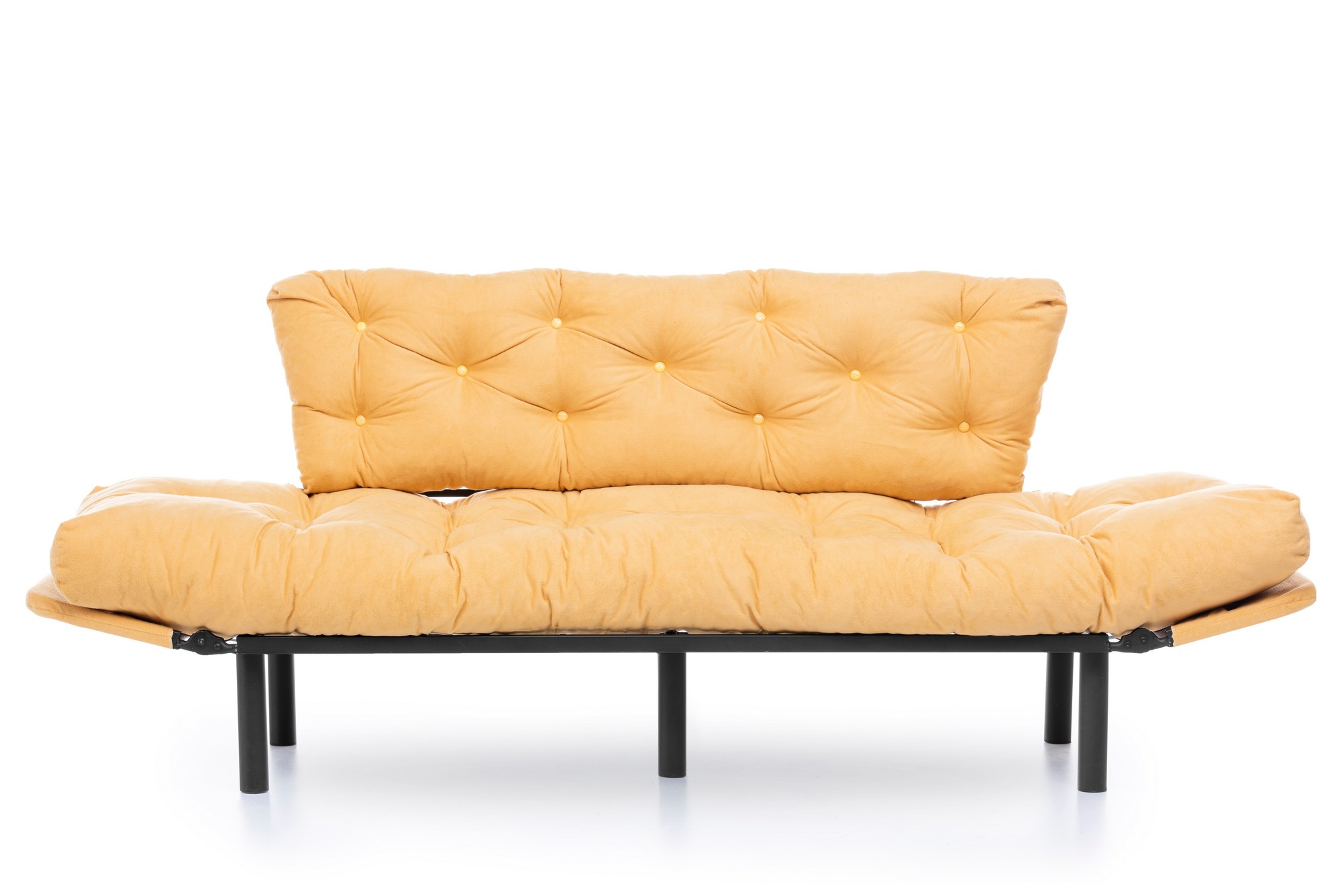 Nitta Triple Schlafsofa 3-Sitzer Mustard