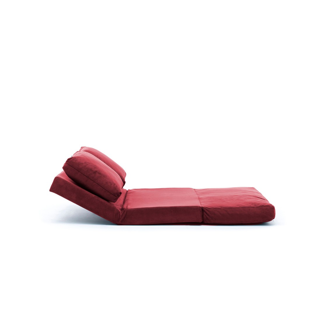 Taida Schlafsofa 2-Sitzer Maroon