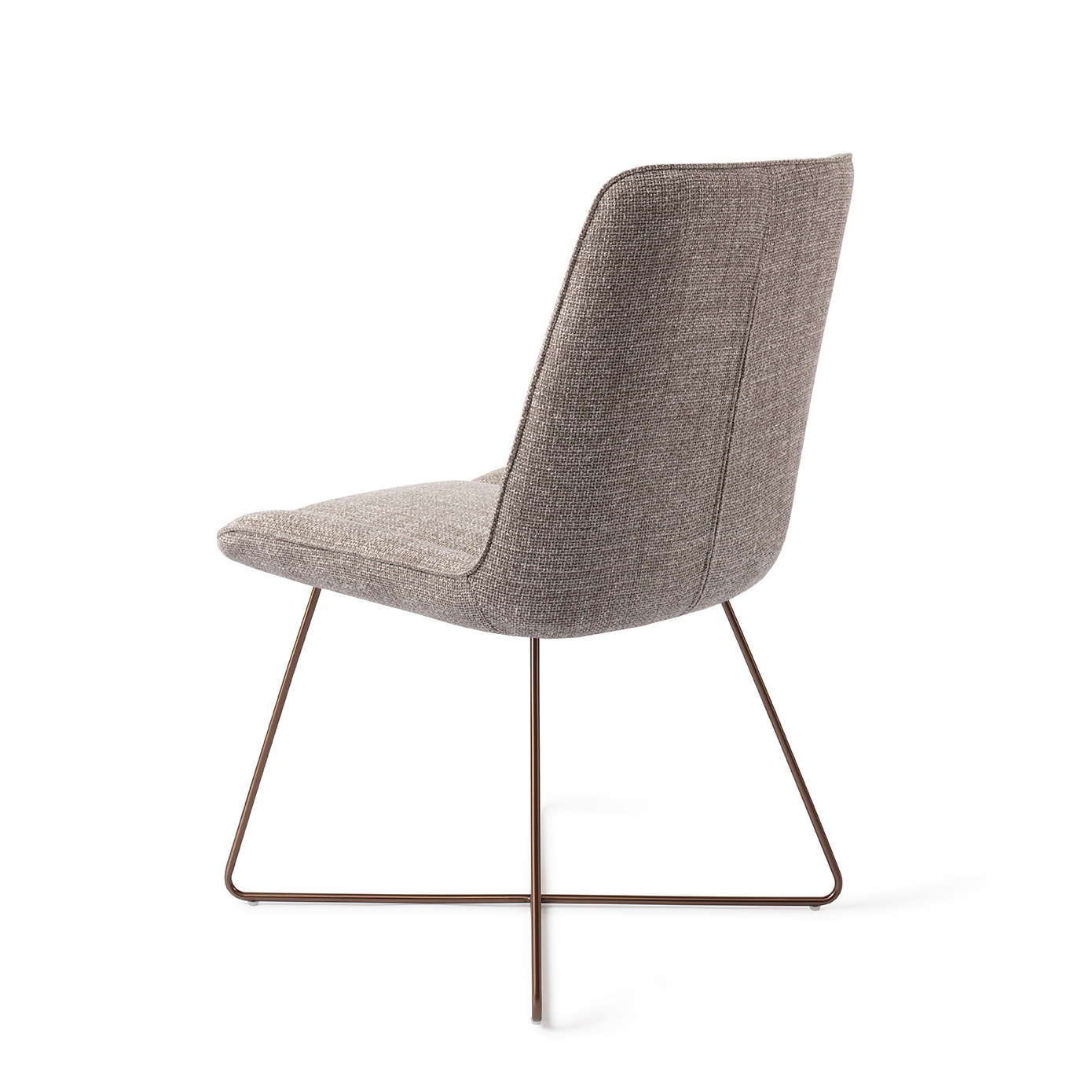 Umedo Dining chair Cross Grainy Greige