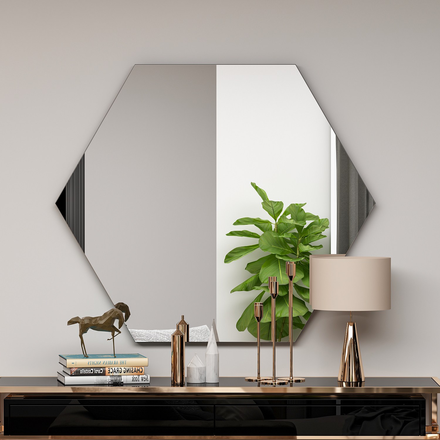 Zeo Mirror Black