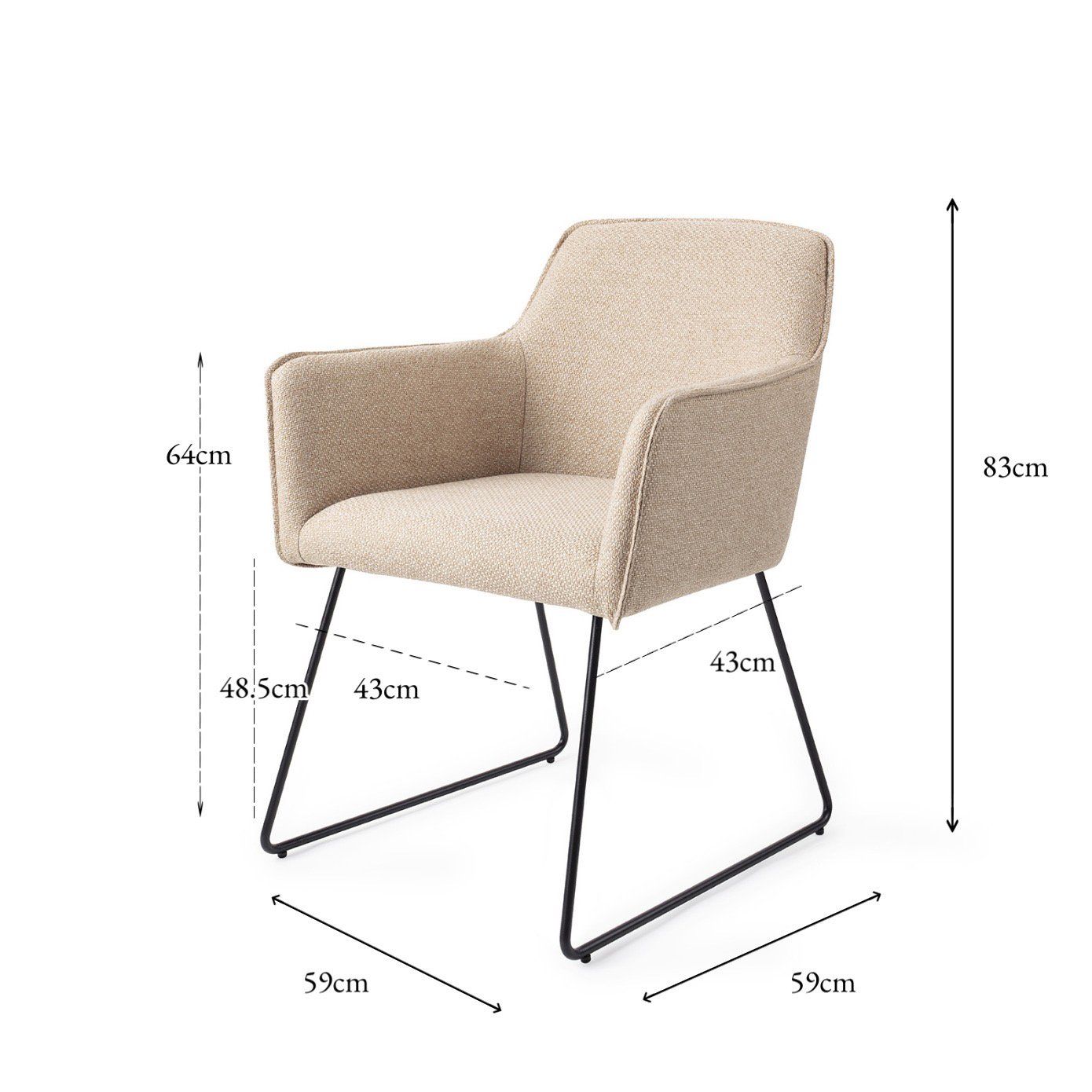 Hofu Esszimmerstuhl Wild Walnut