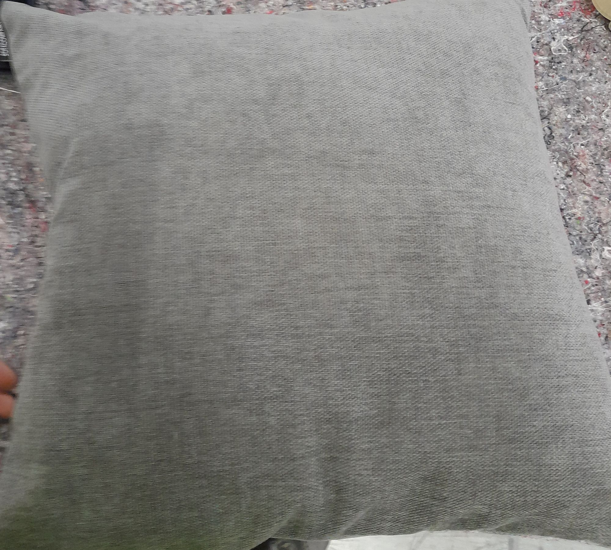Inez Kissen Danny Steel Grey mit Entenfederfüllung Eco
