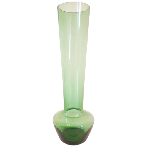 Vintage Vase Glas Grün