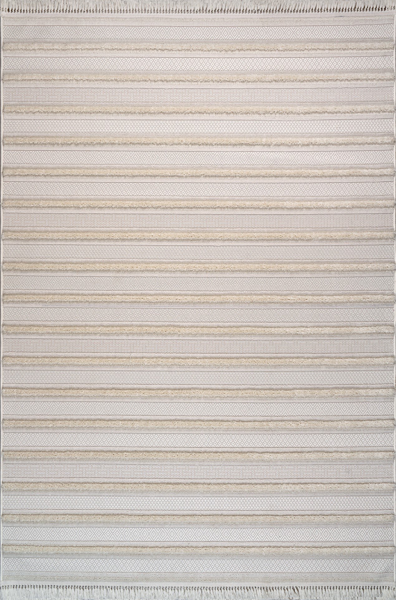 Bukle 6656 Teppich Creme