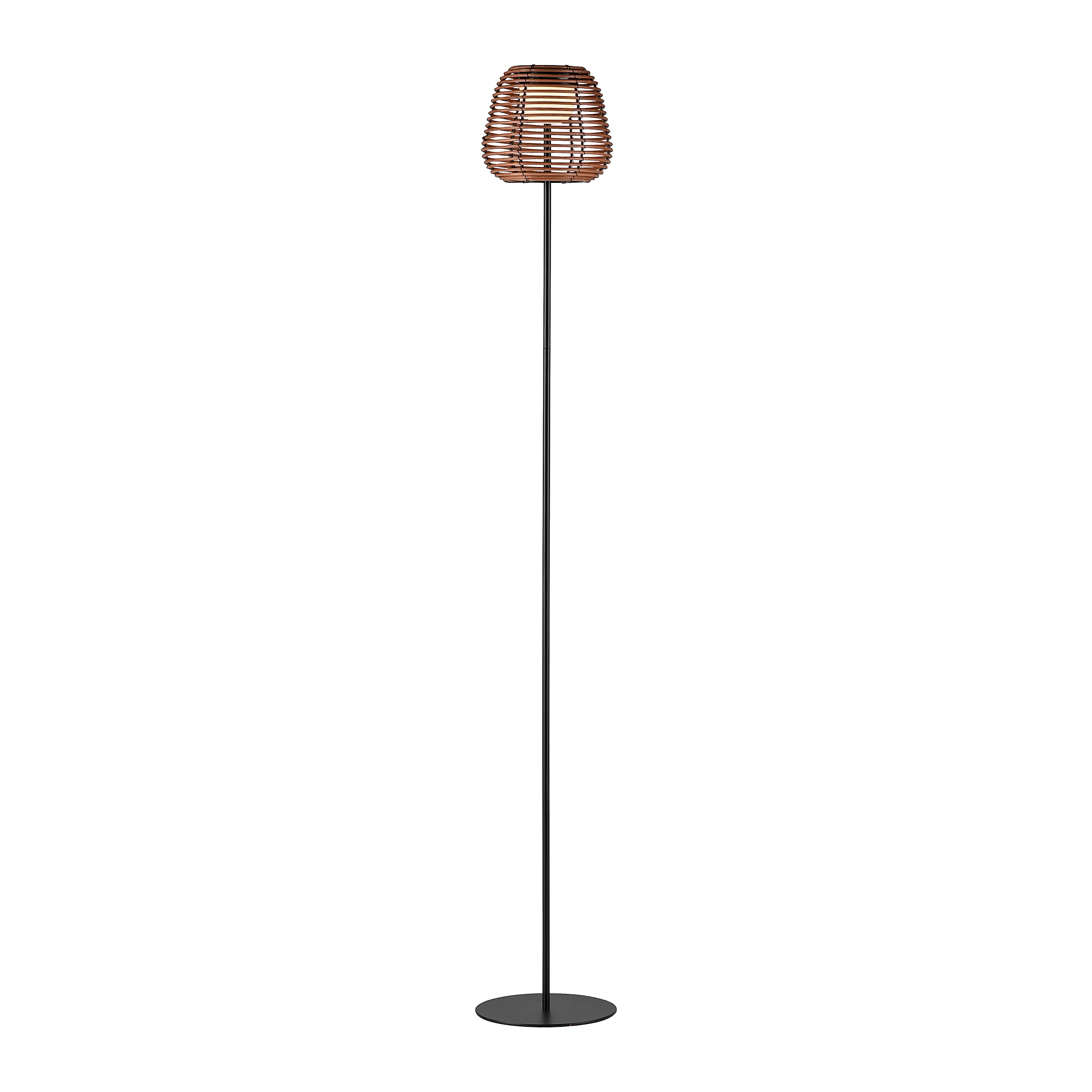 Askia LED floor lamp iron 1-light