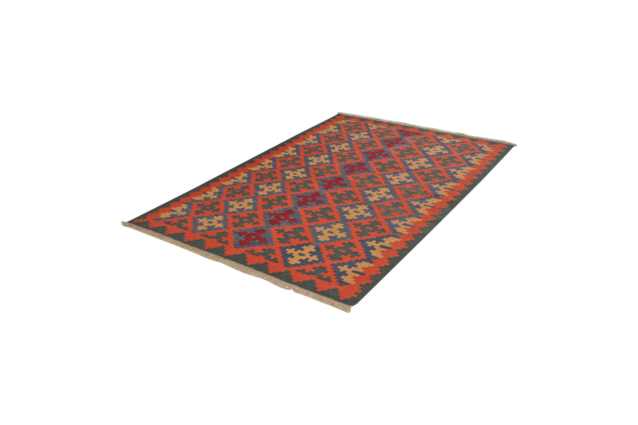 Kilim Gashgai Teppich Mehrfarbig