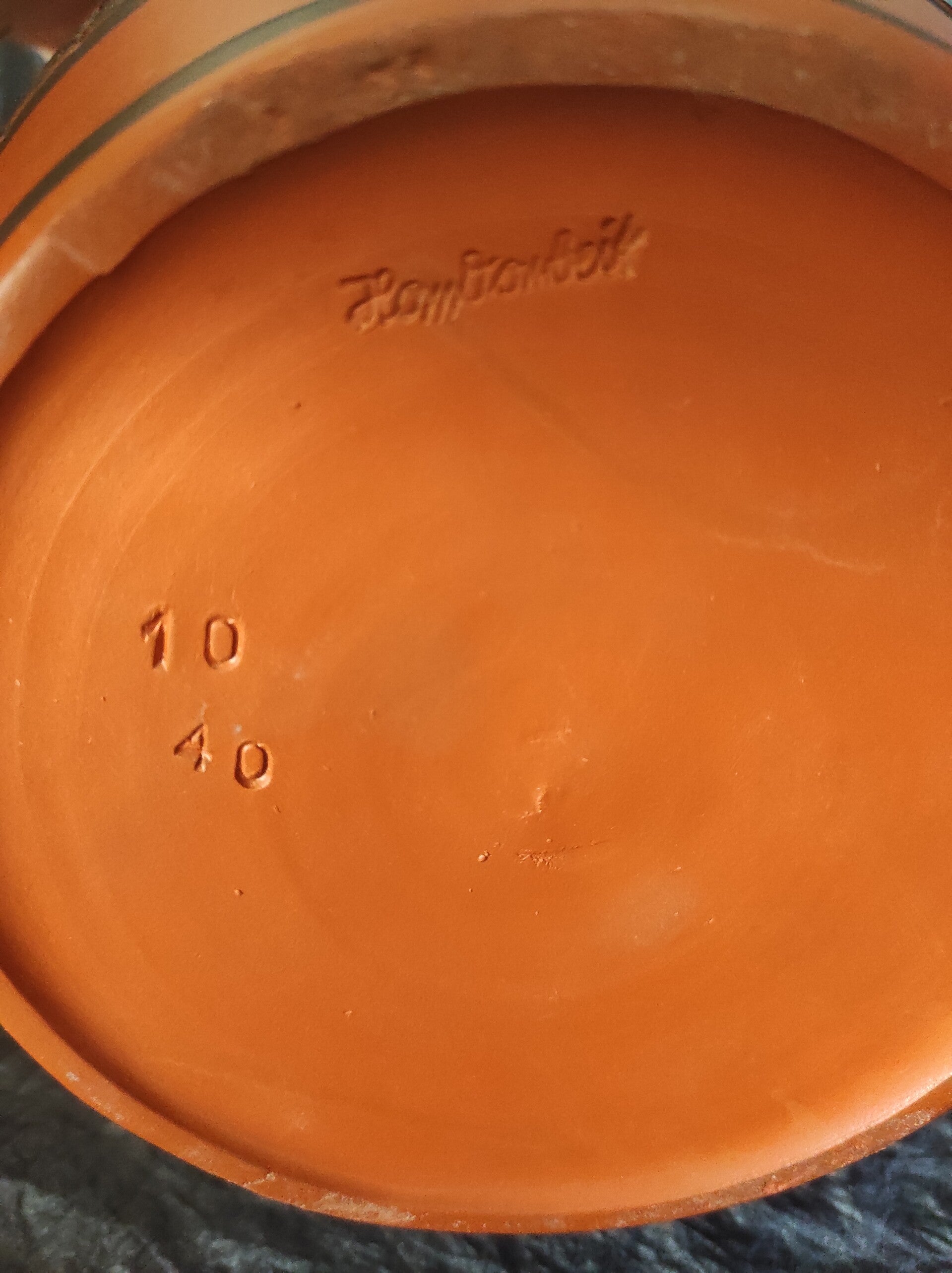 Model 10 / 40 Vase Ilkra Noble Ceramics Terracotta