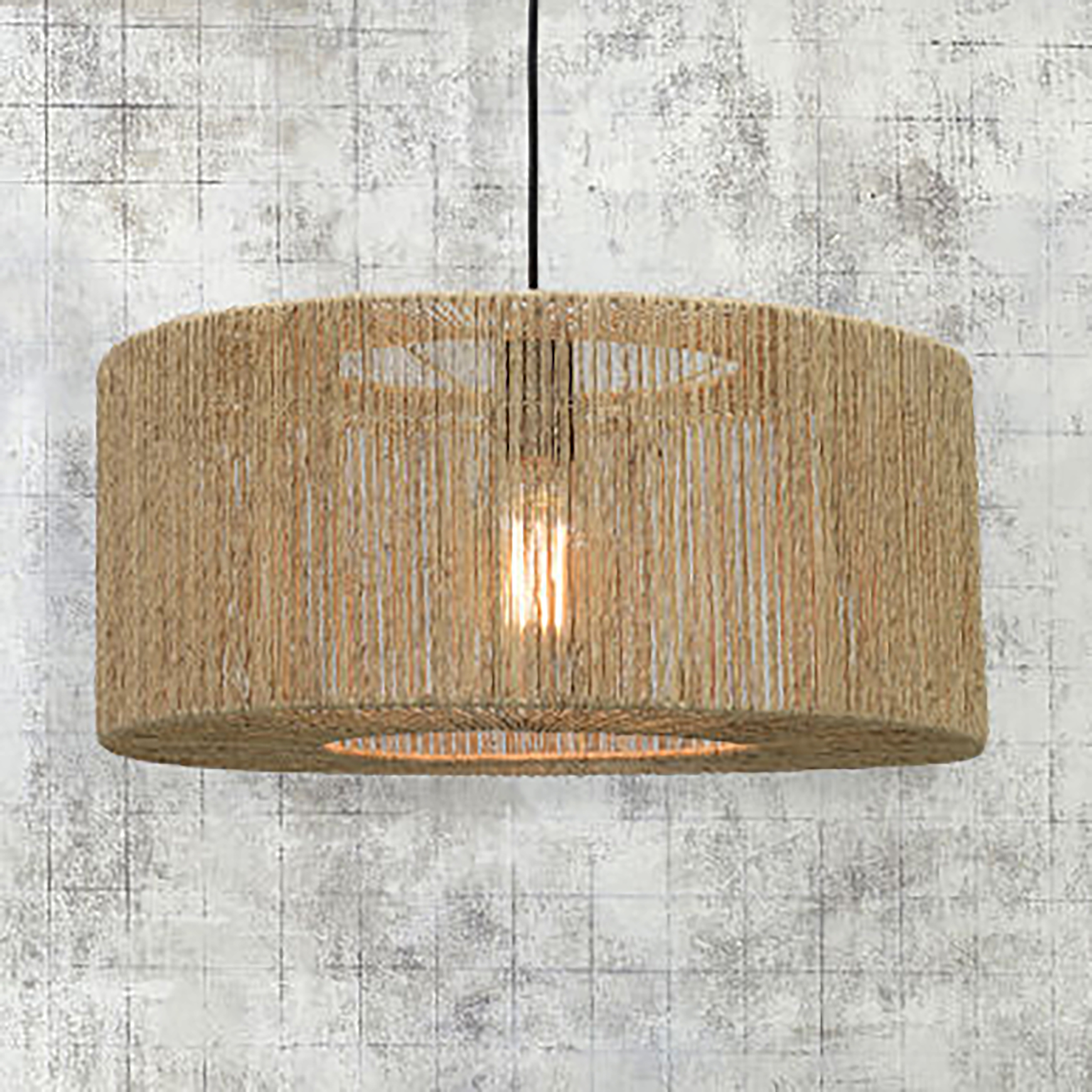 Iguazu Typ A Pendelleuchte Beige 50cm