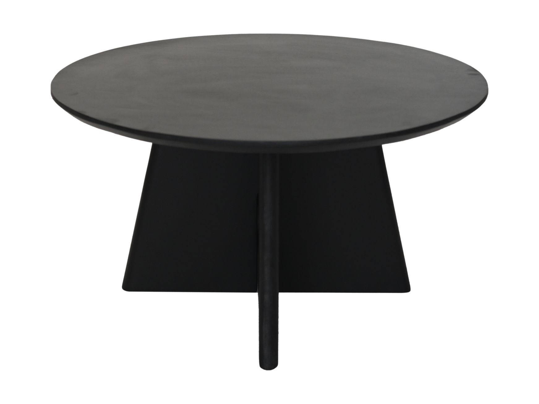 Runder Esstisch mit Kreuzbein ø80cm