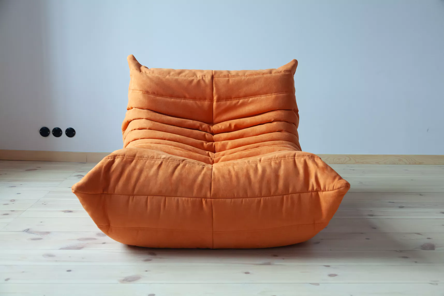 Togo Set Lounge 2 pz. Tessuto Arancione