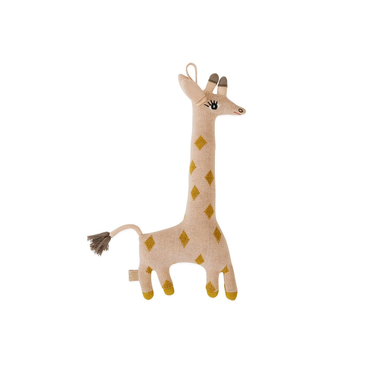 Darling Kuscheltier Giraffe Buamwolle Rosa