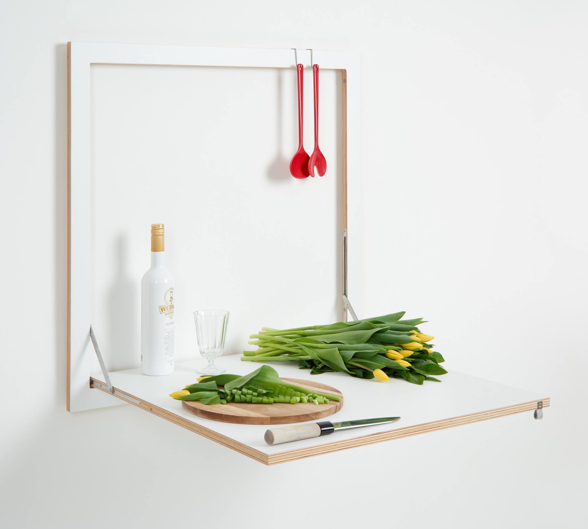 Fläpps Kitchen Table 80x80 White