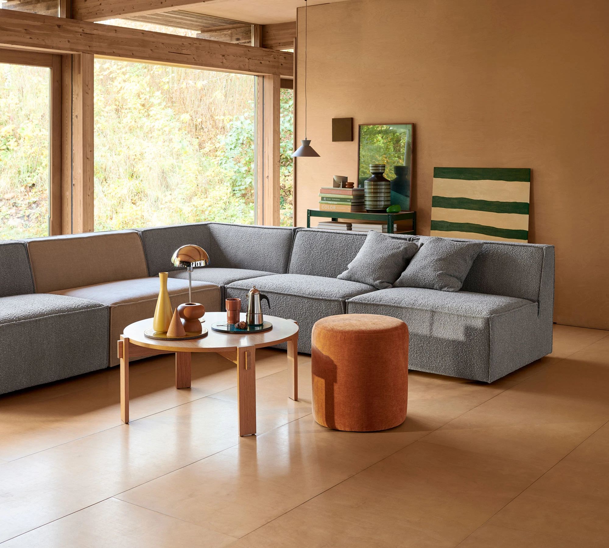 Carlo Couchtisch Oak Ø 85cm