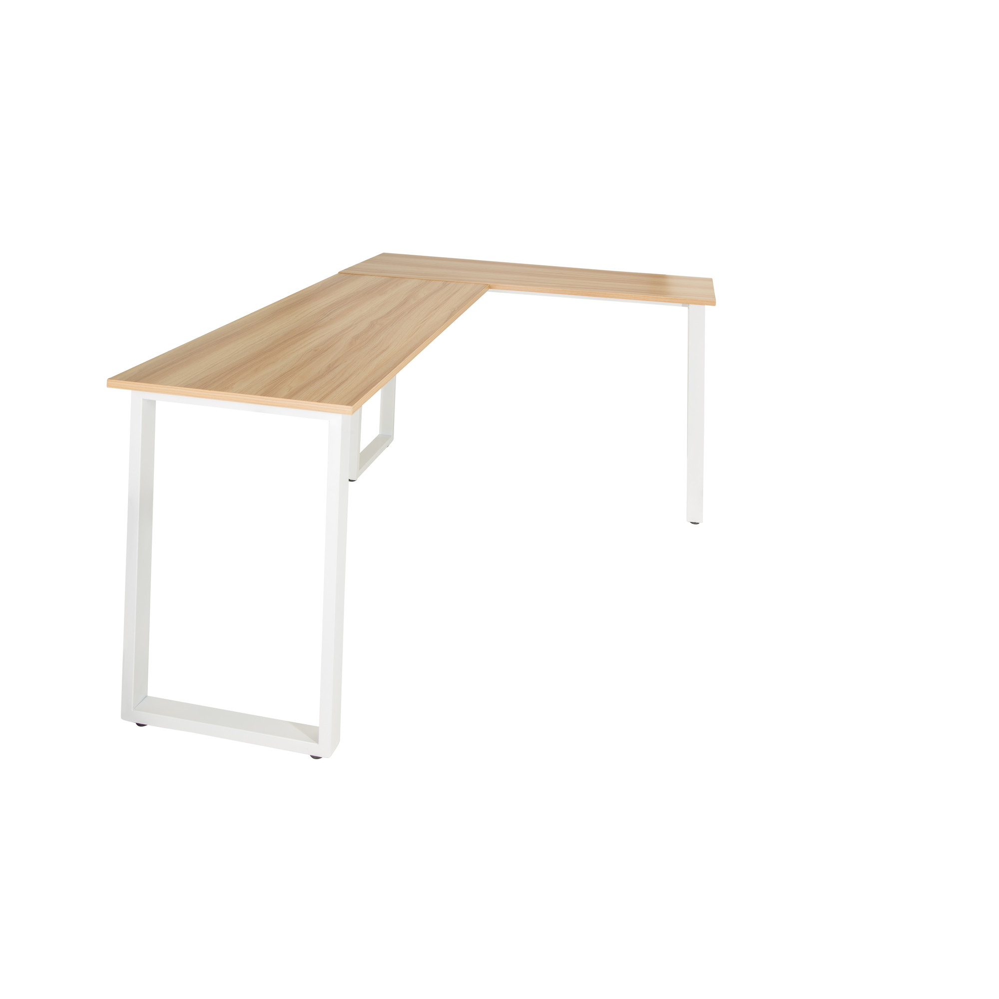 WORKSPACE BASIC I  Eckschreibtisch Holz Natur