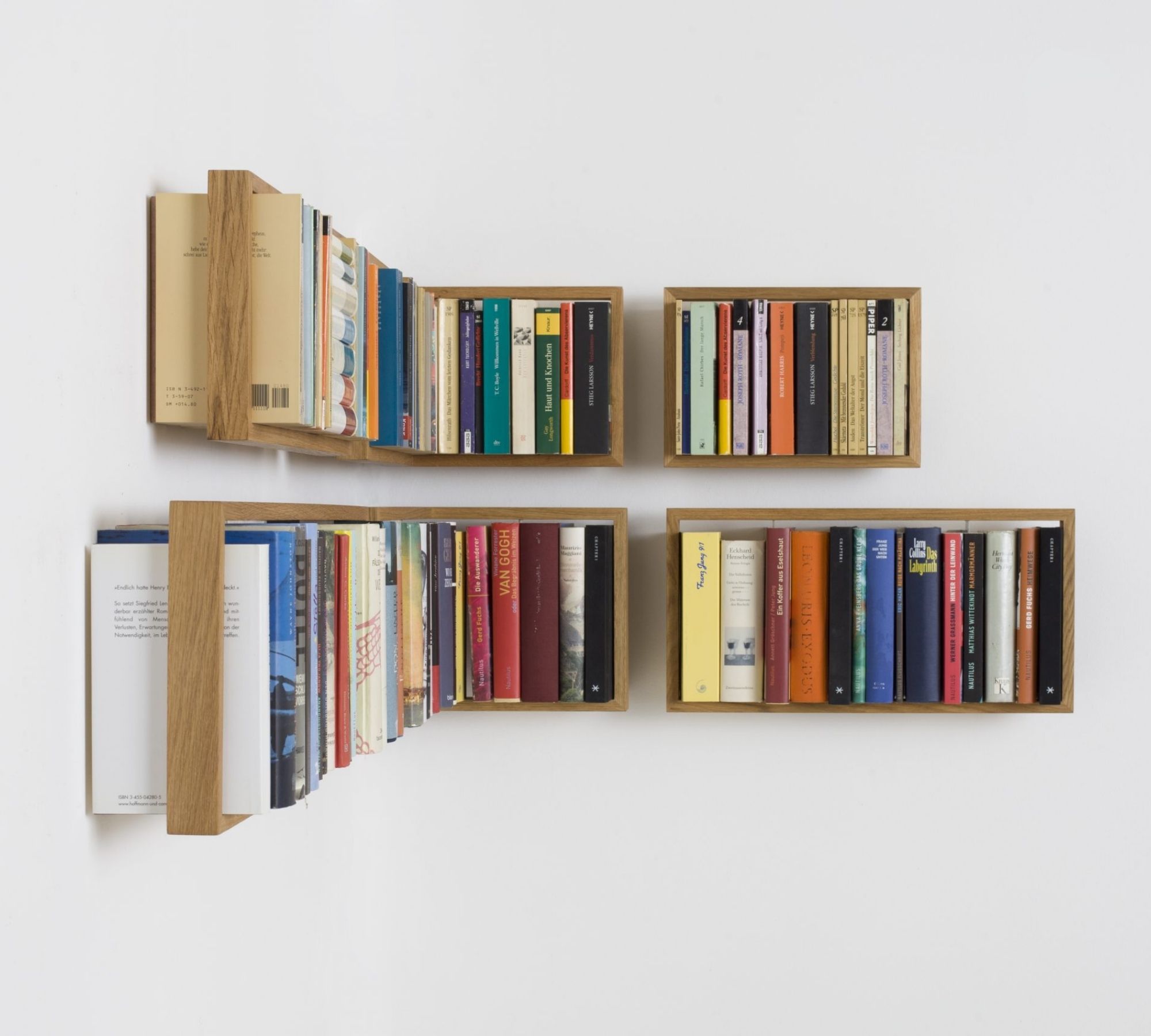 Bücherregal b6 mit Eichenrahmen Maßabweichung