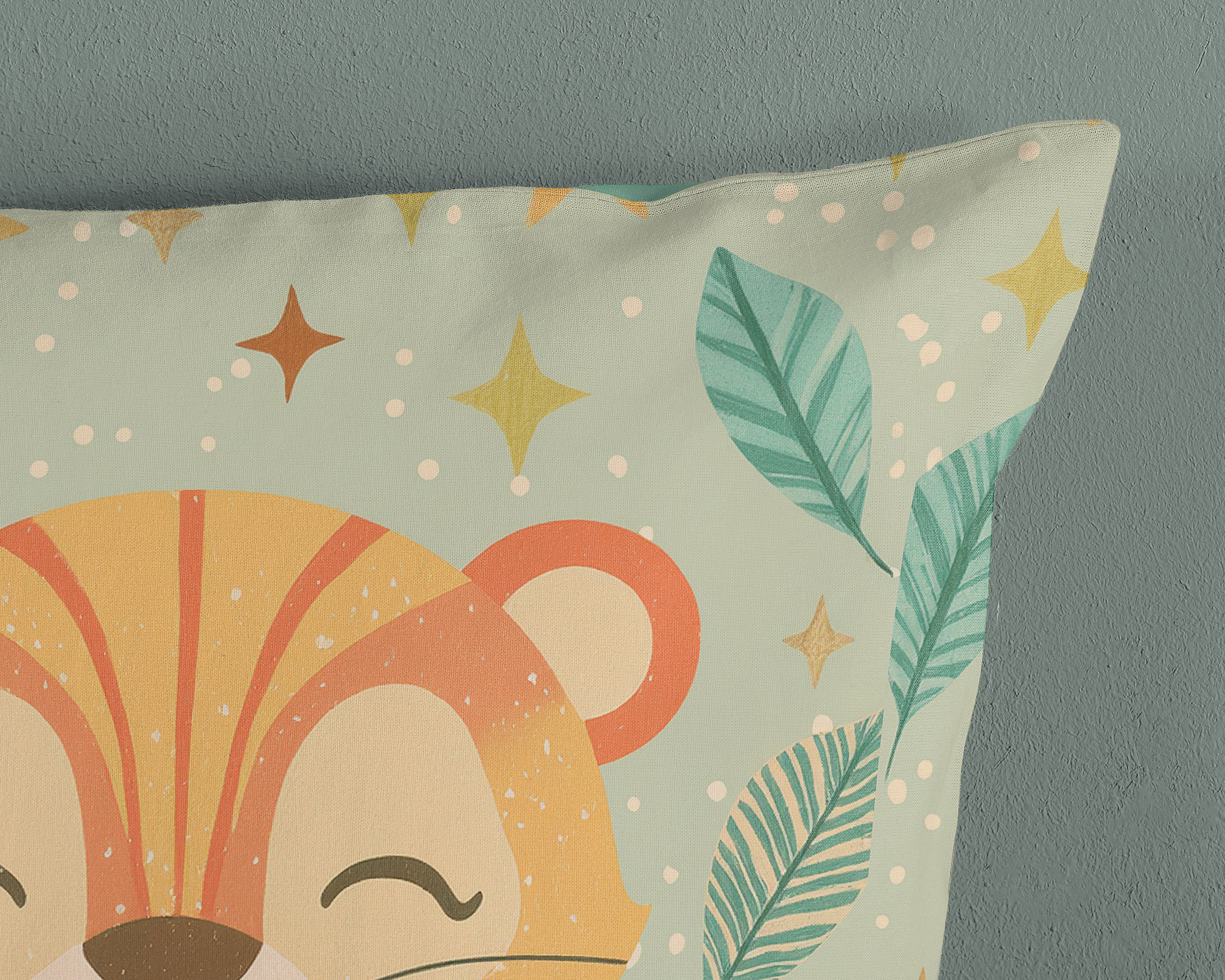 Lulek Kinderbettwäscheset Microfaser Grün