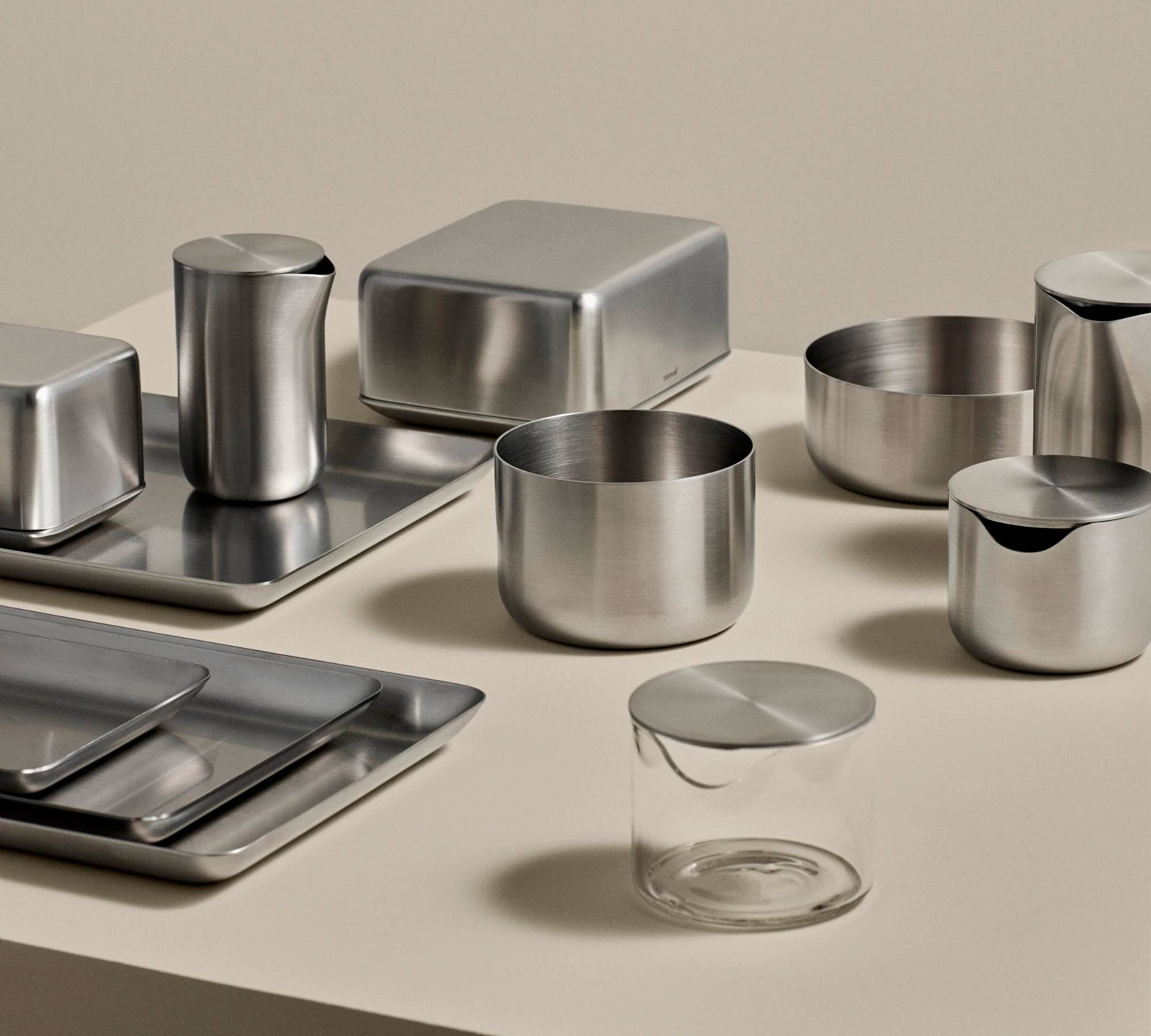 Tablett Basic Edelstahl 17x20cm 63613