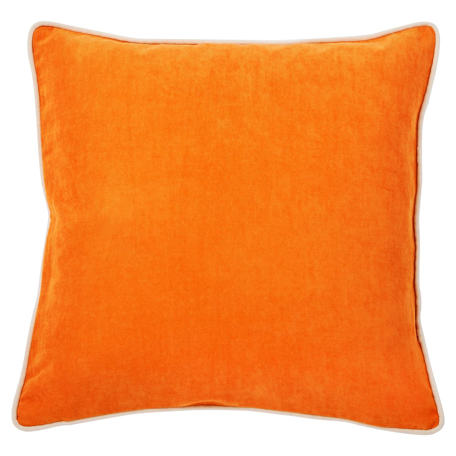 Kisssenhülle Joy Samt Orange 65 x 65 cm