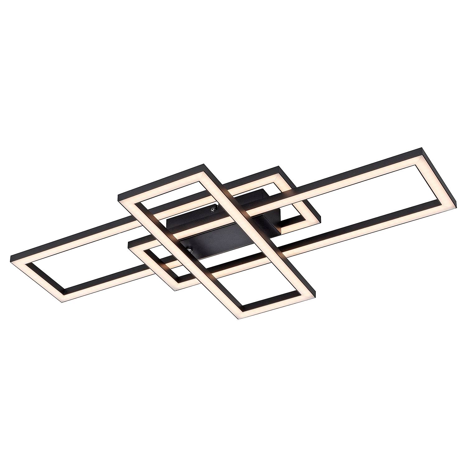 Iven LED-Deckenleuchte Eisen Aluminium 1-flammig
