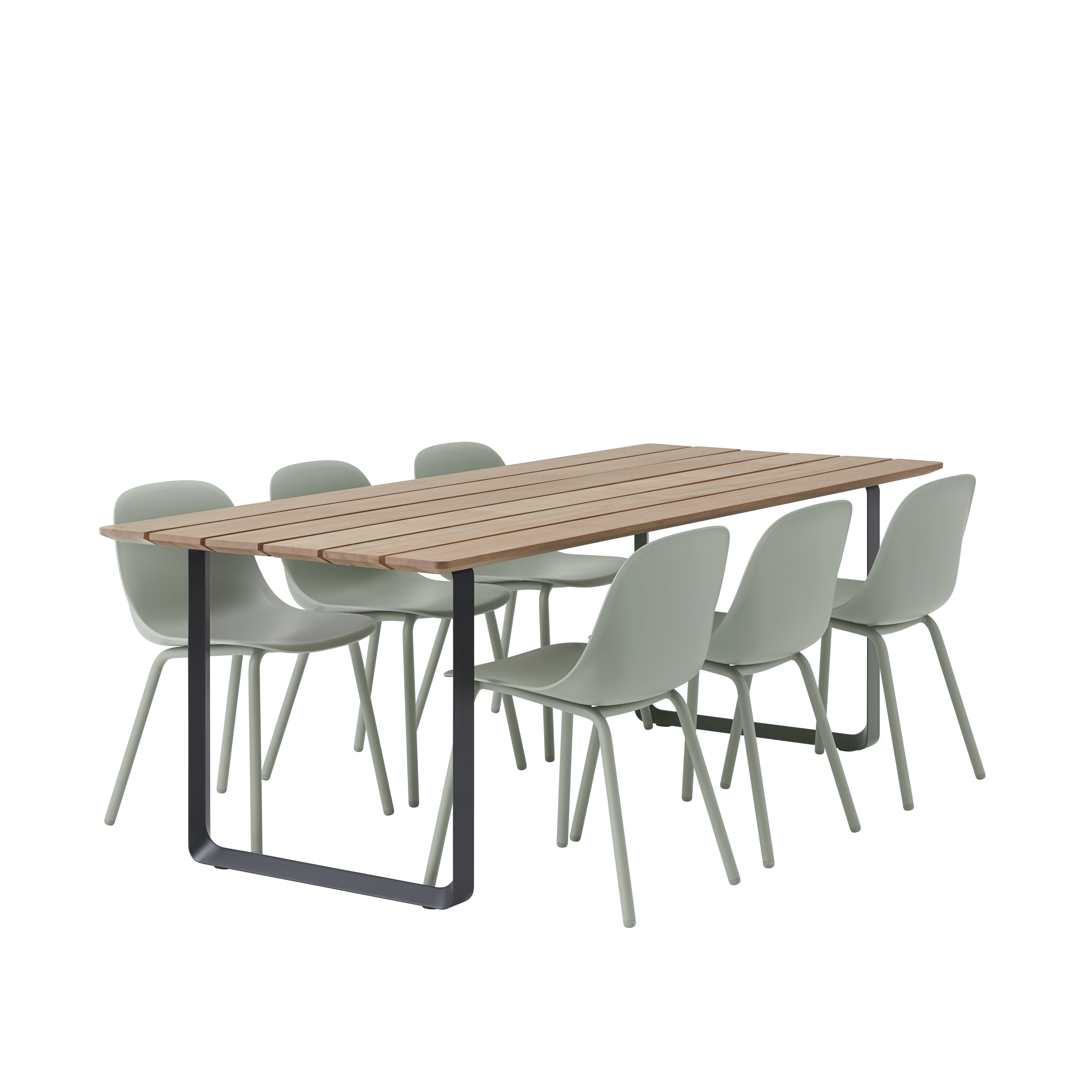 70/70 Outdoor Tisch Braun