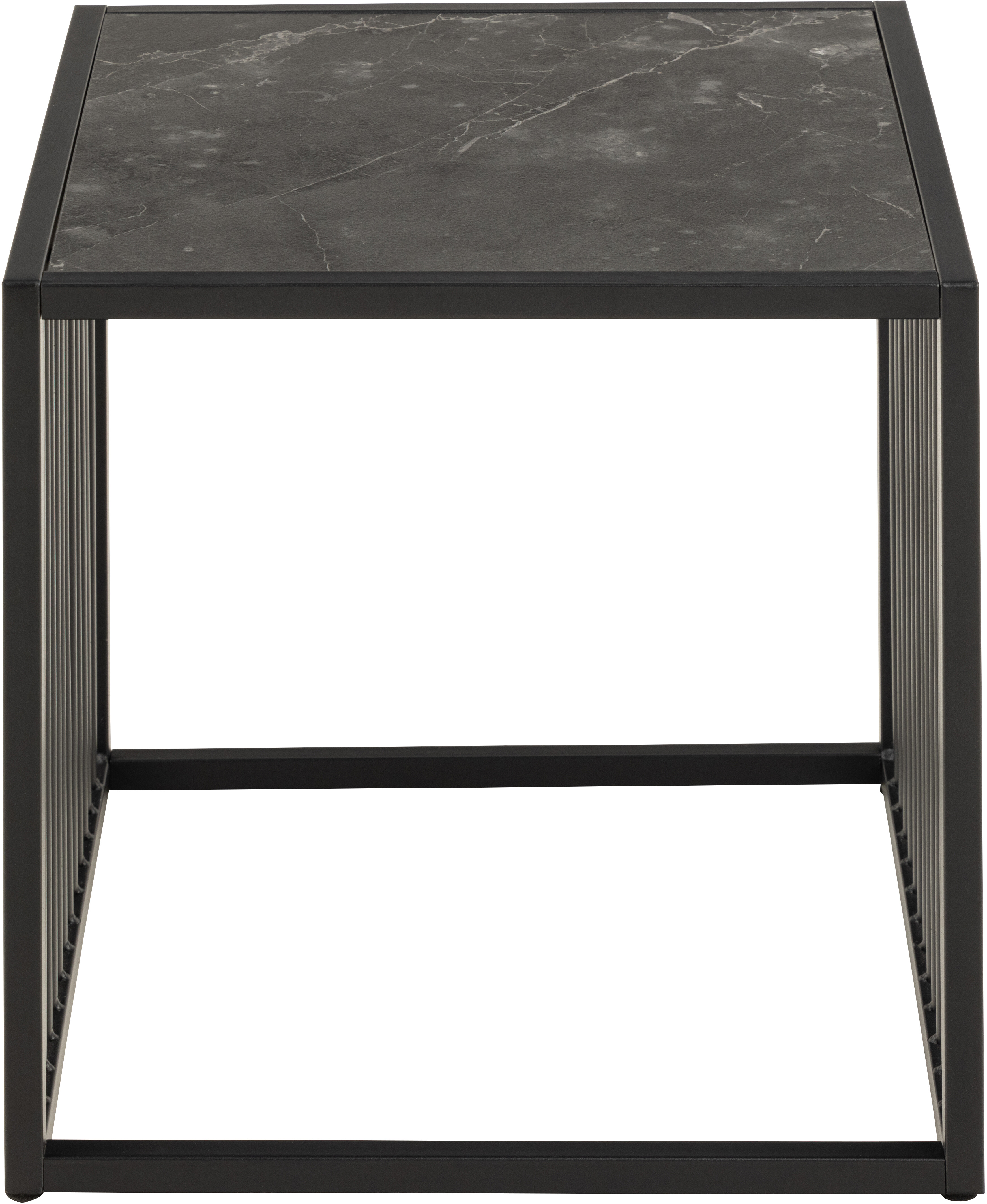 Beistelltisch Mephisto Marmor Schwarz