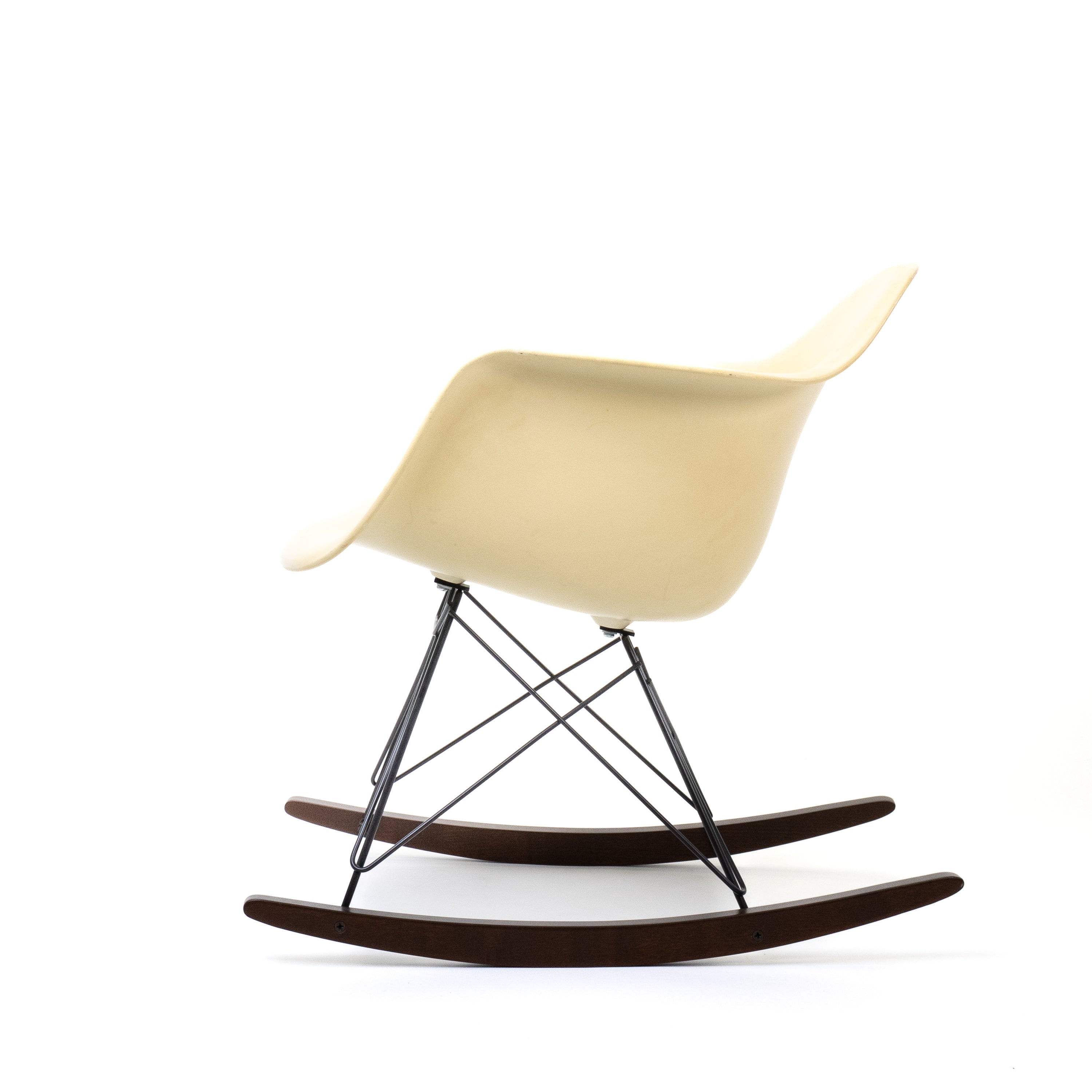 Eames RAR Armlehnstühle Weiß