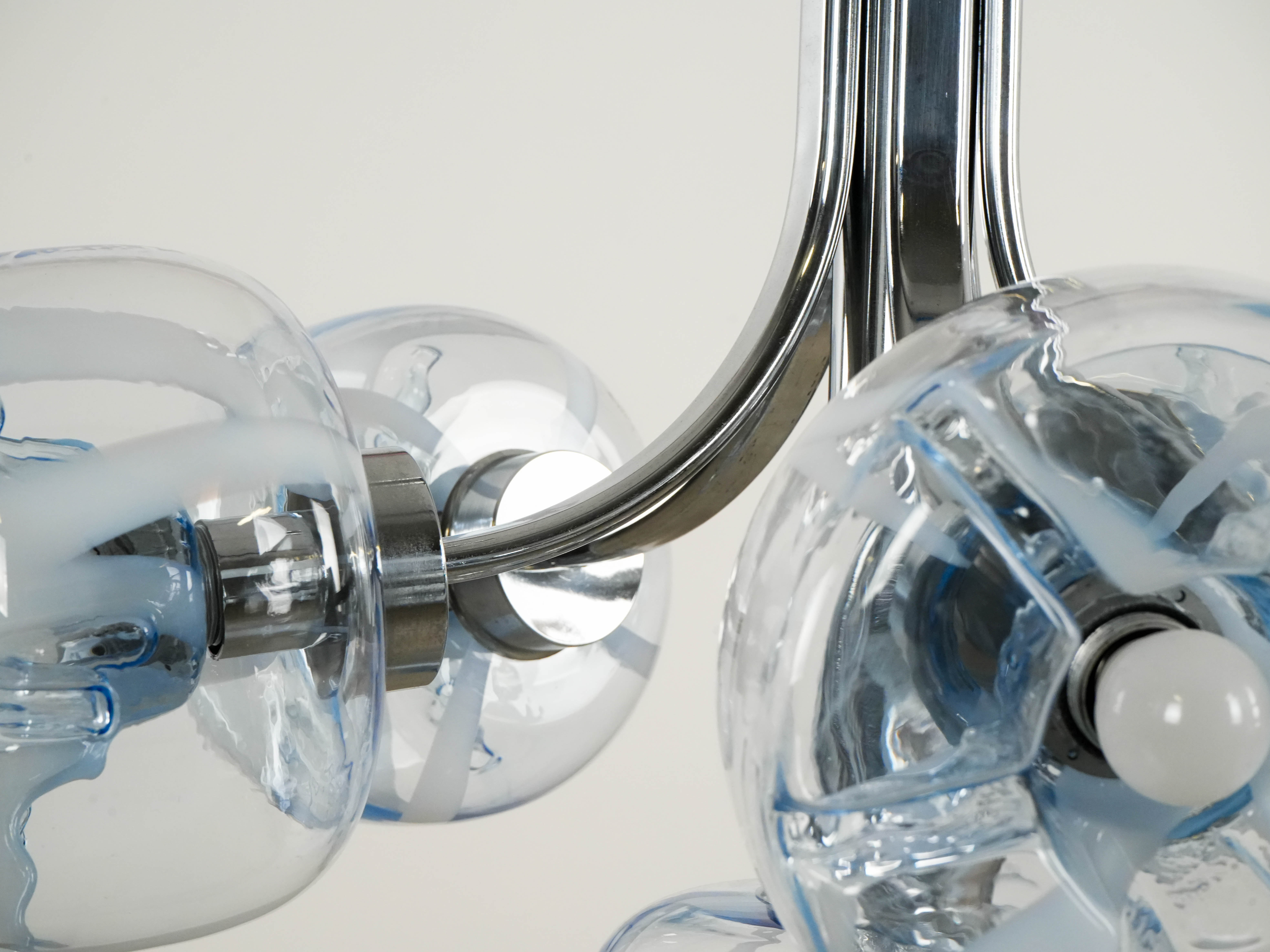 Chandelier Murano glass 1970s