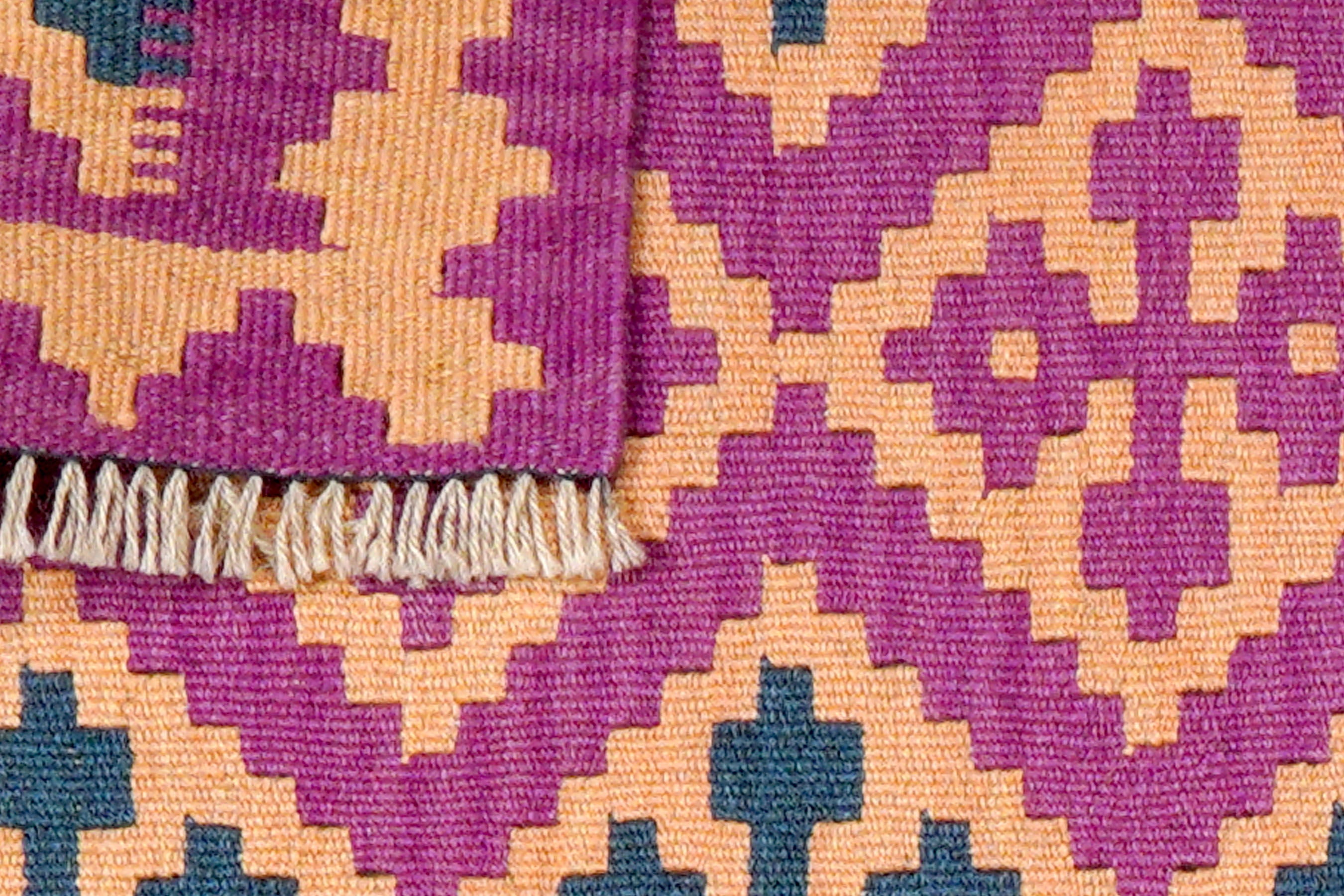 Kilim Gashgai Teppich Mehrfarbig
