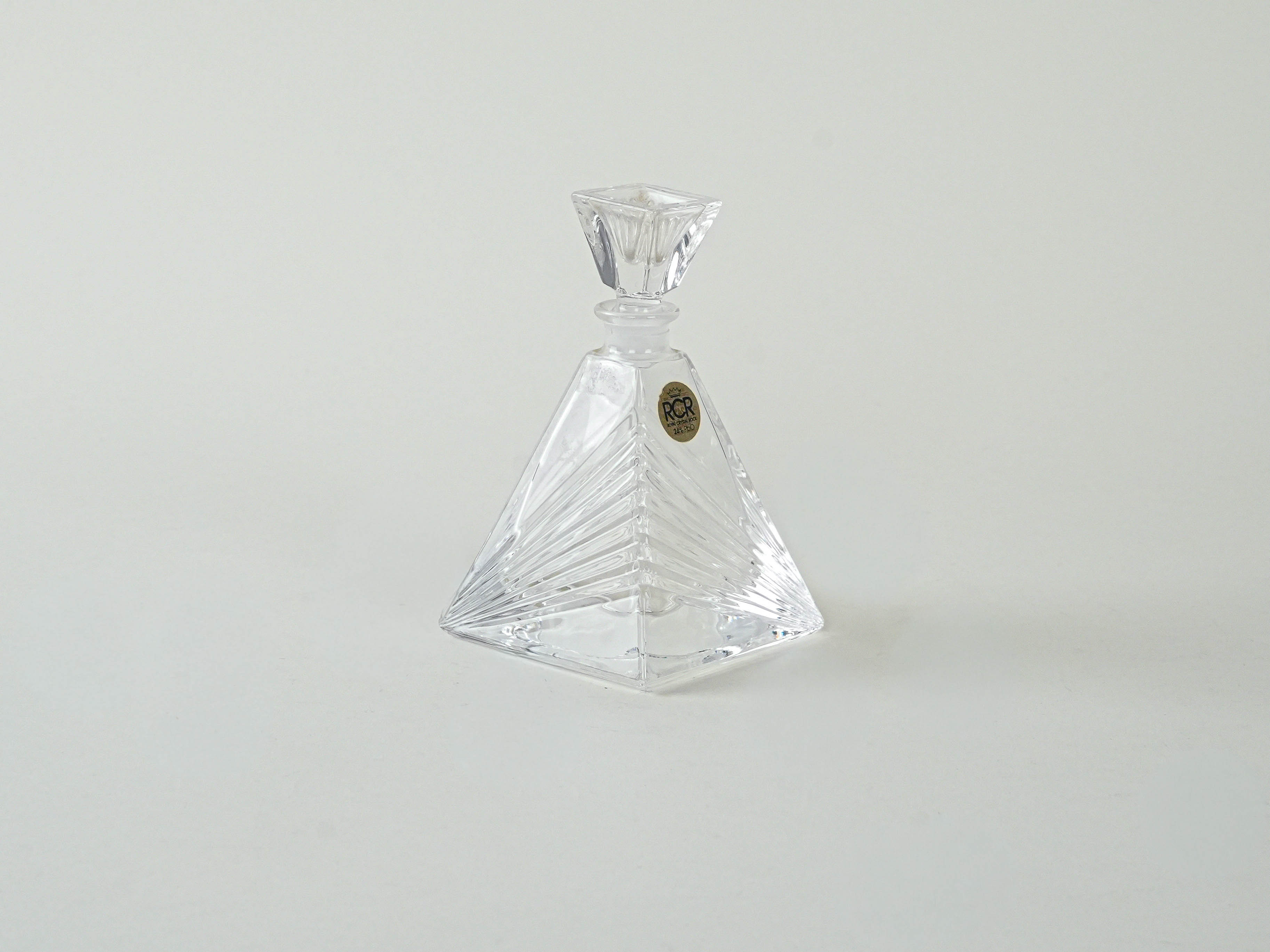 Glaskaraffe Transparent 1970er Jahre