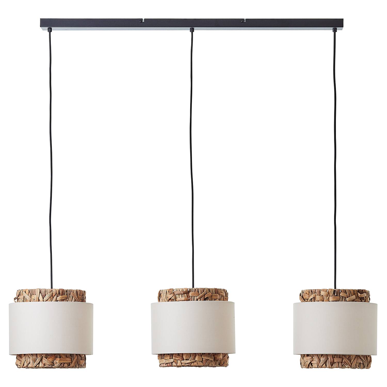 Pendant lamp Waterlilly II Linen Plant leaf