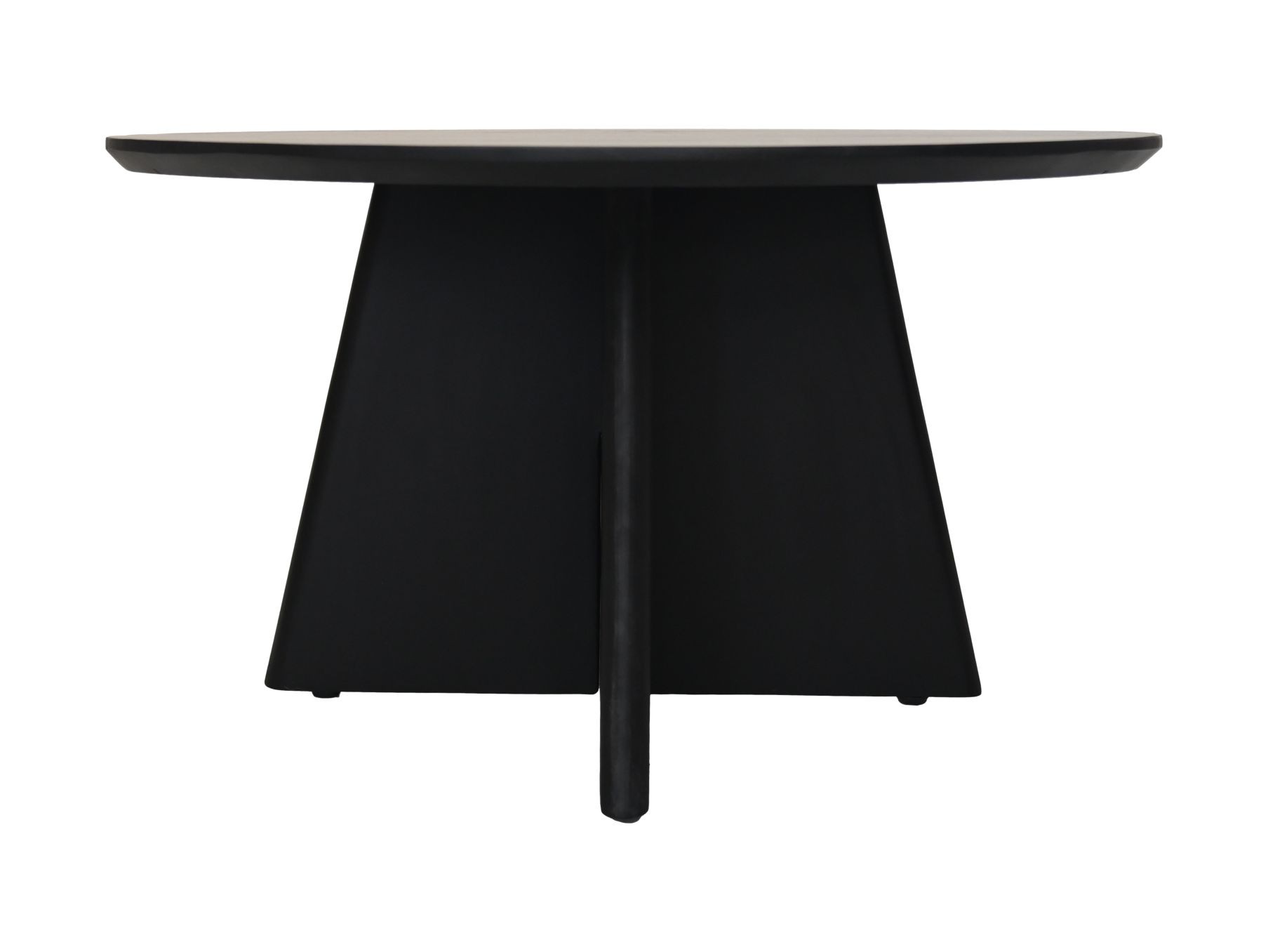 Runder Esstisch mit Kreuzbein ø80cm