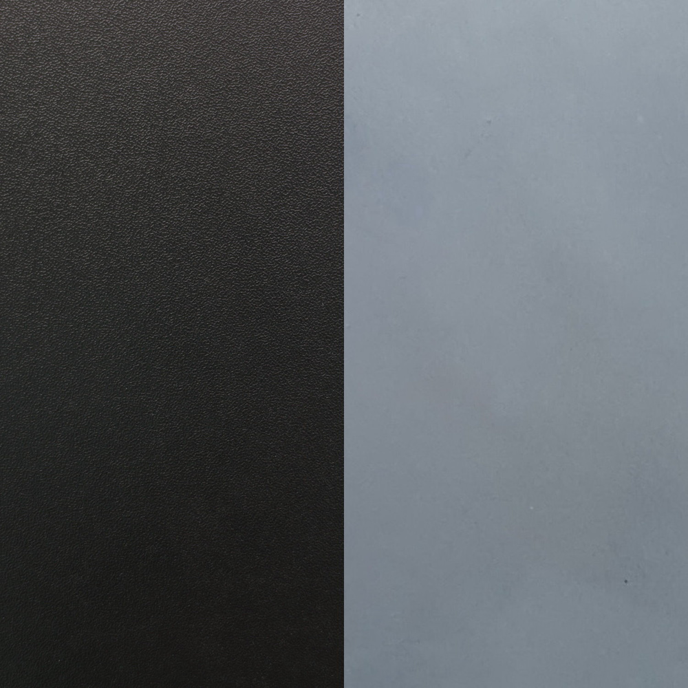Workspace Light I Schreibtisch Holz Stahl Schwarz Silber