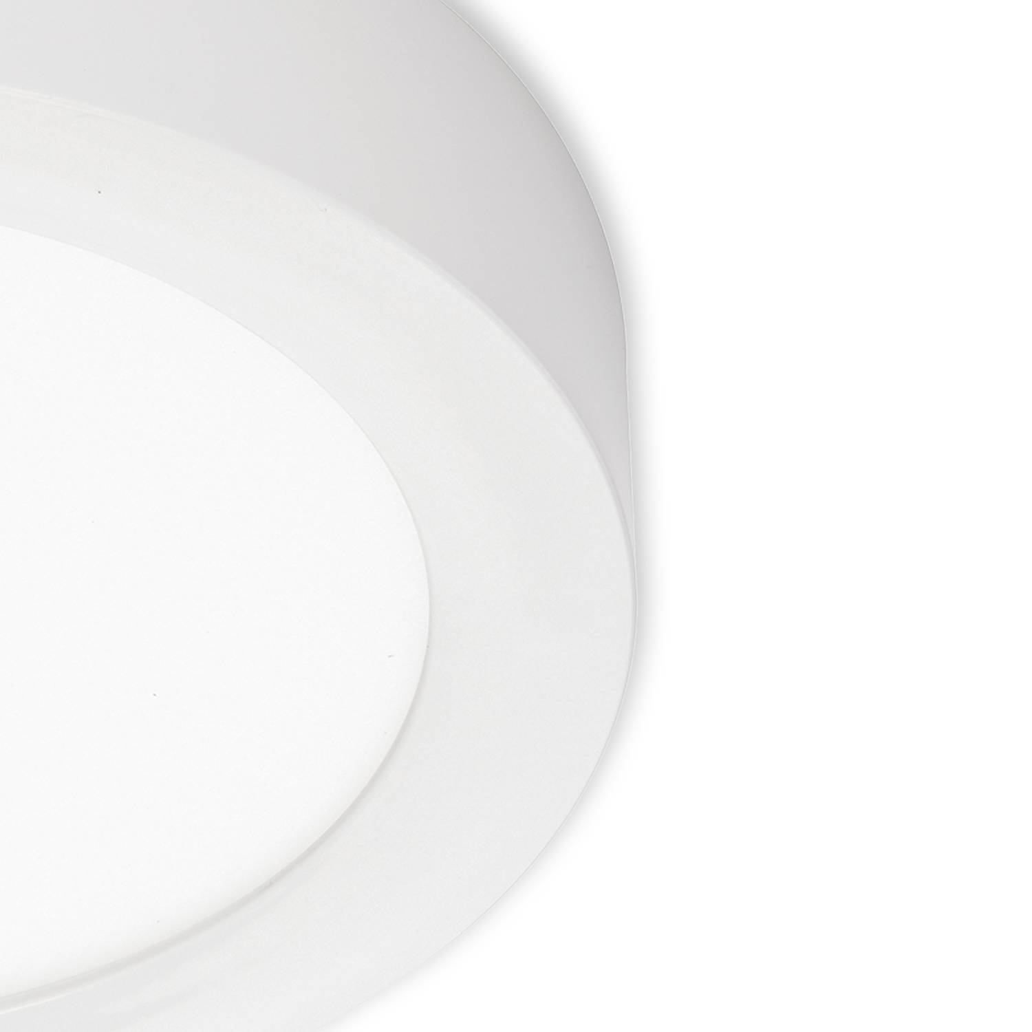 Fire II LED-Deckenleuchte Polycarbonat Eisen 1-flammig
