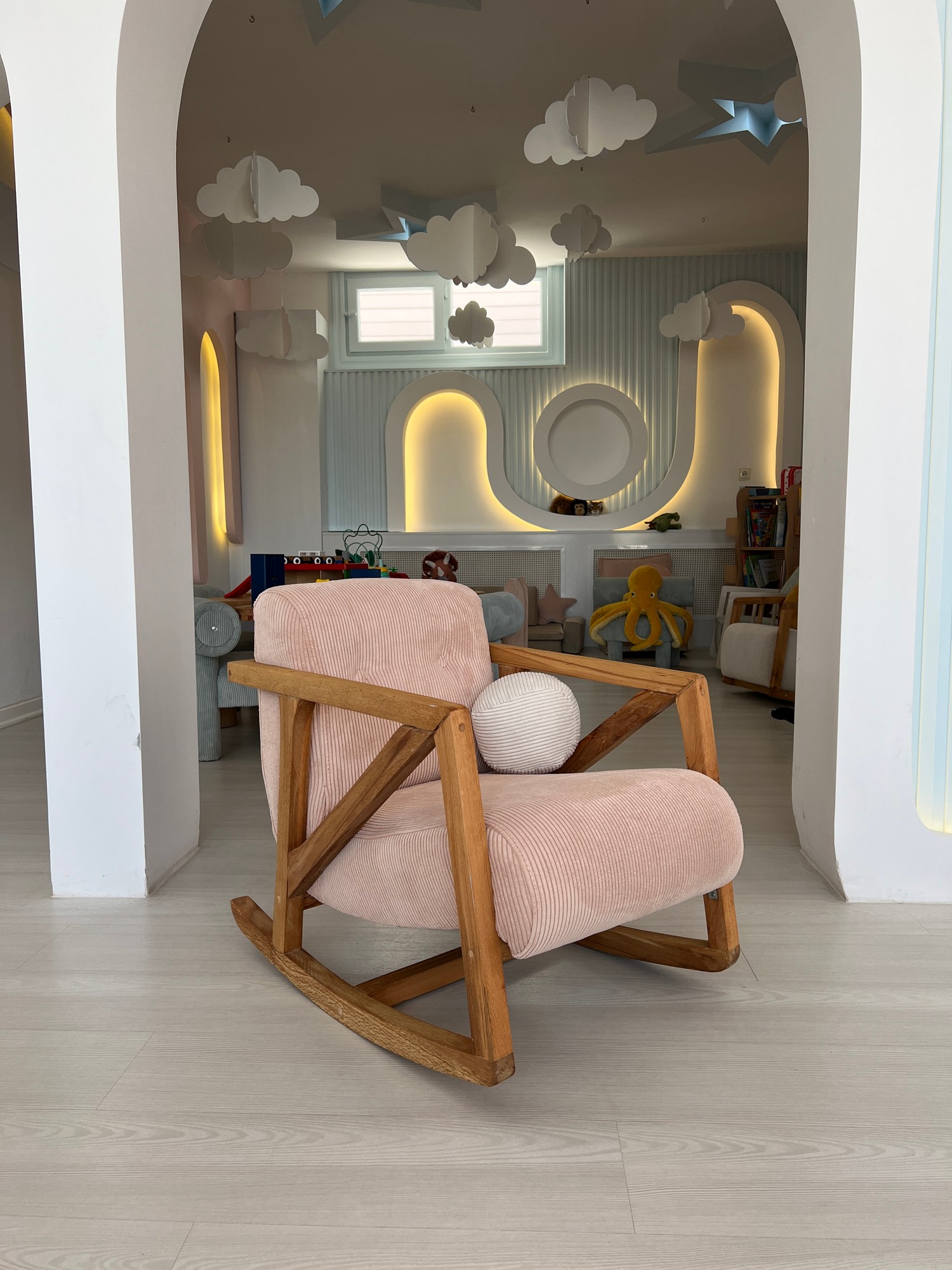 Nini Mini Ohrensessel Rosa