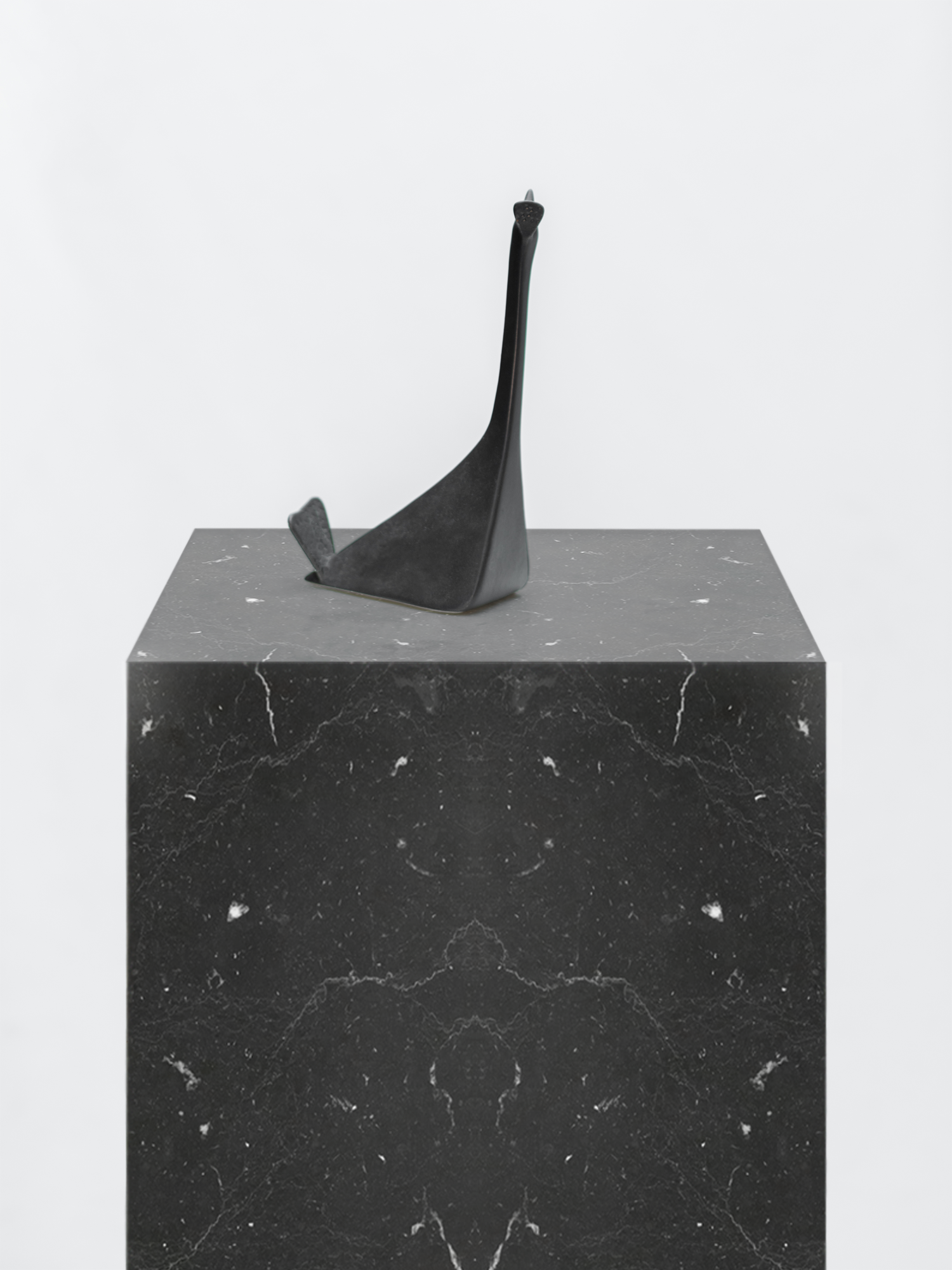 Sockel Marquina-Marmor Schwarz
