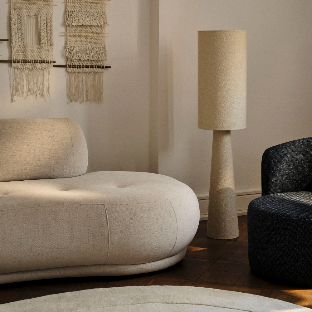 Floor Lamp Delia Beige