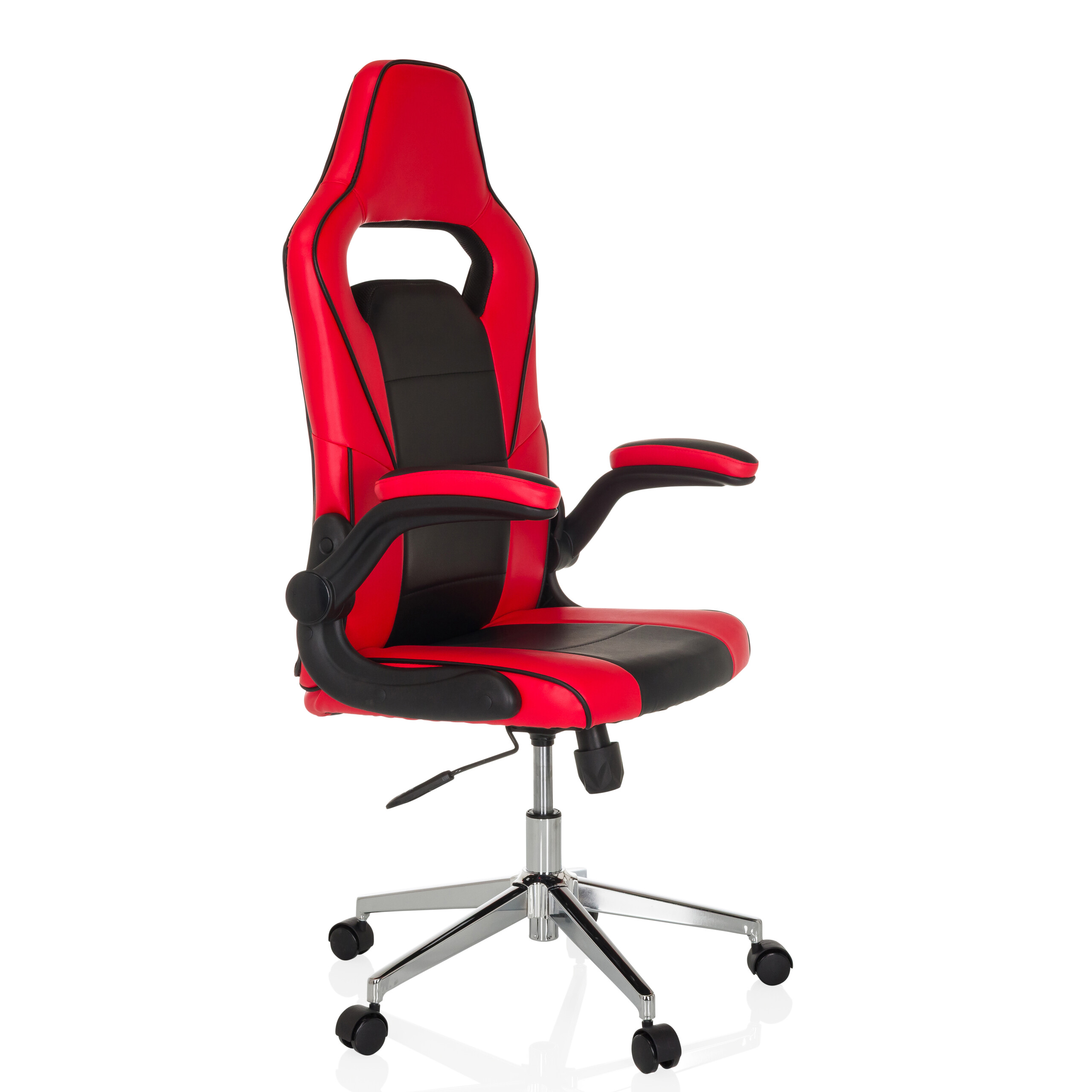 GAME SPORT PRO Bürostuhl Kunstleder Rot