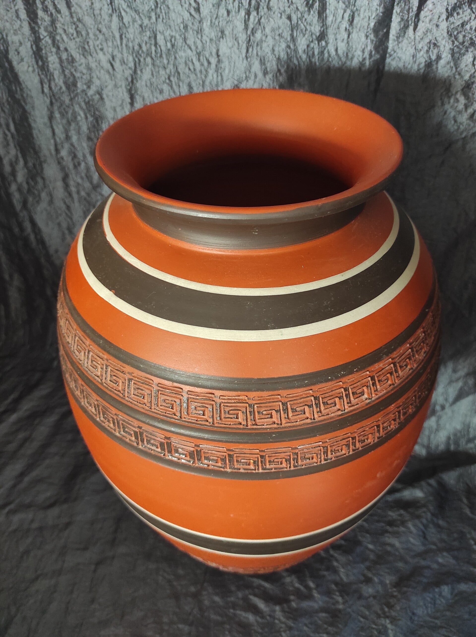 Modell 10 / 40 Vase Ilkra Edel Keramik Terrakotta