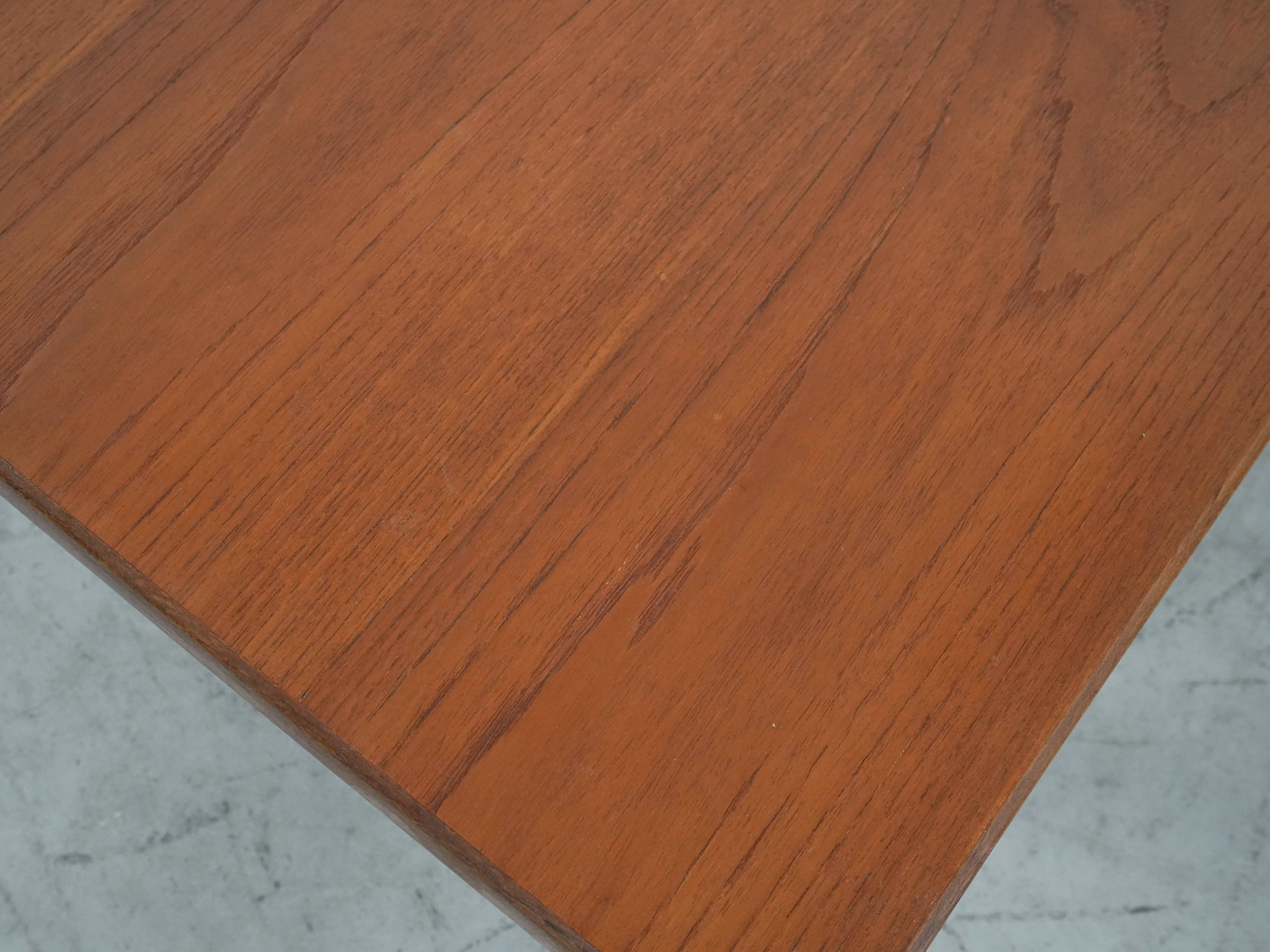 Coffee table teak wood 1970s