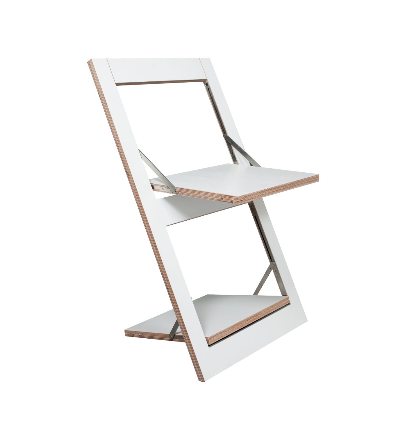 Fläpps Folding Chair Wood White